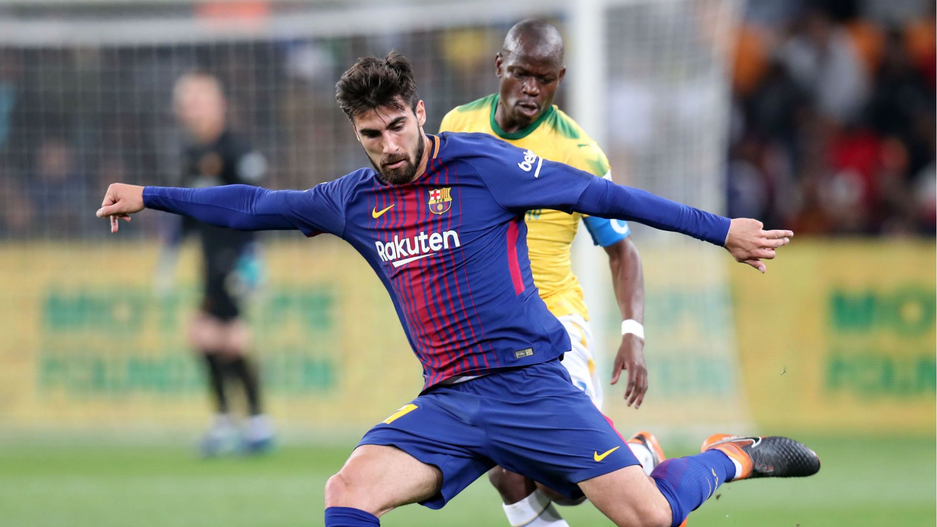 Andre Gomes and Hlompho Kekana - Barcelona v Sundowns May 16 2018