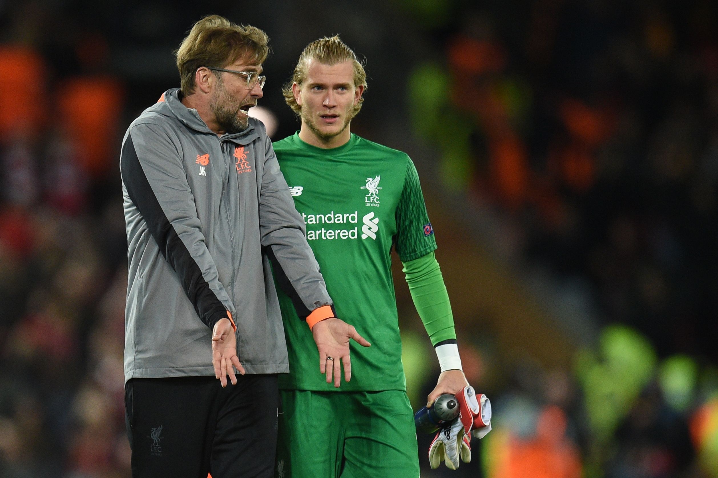Jürgen Klopp Loris Karius Liverpool