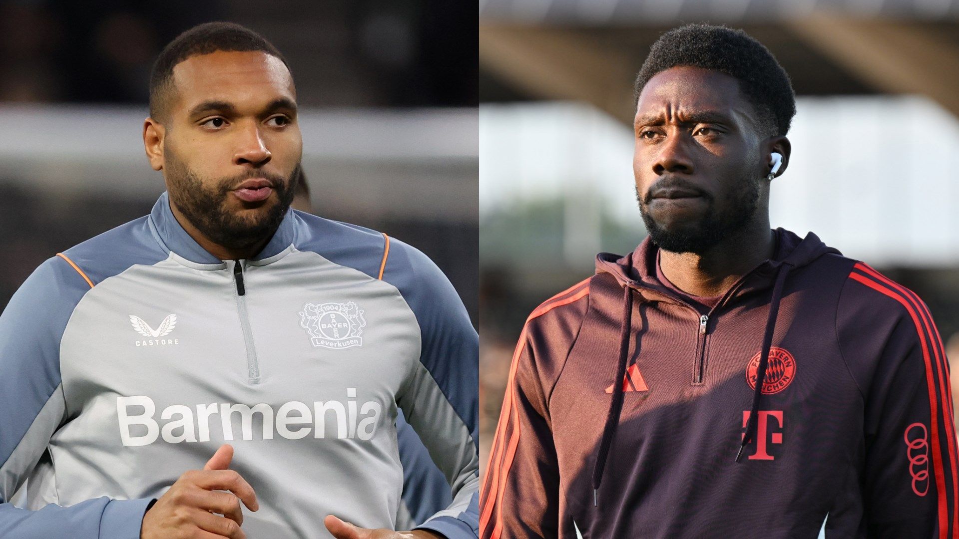 Jonathan Tah Alphonso Davies Bayern Munich Bayer Leverkusen