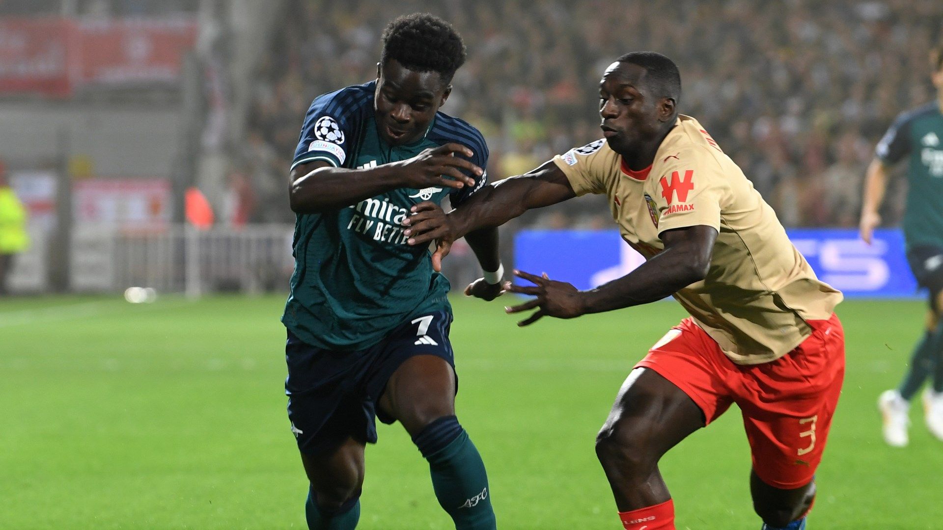 Bukayo Saka Arsenal UCL 2023