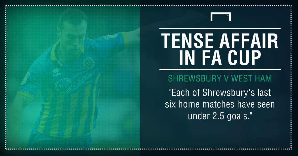Shrewsbury v West Ham graphic