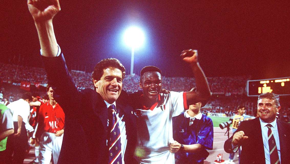 Milan Barcelona 1994 Marcel Desailly Capello