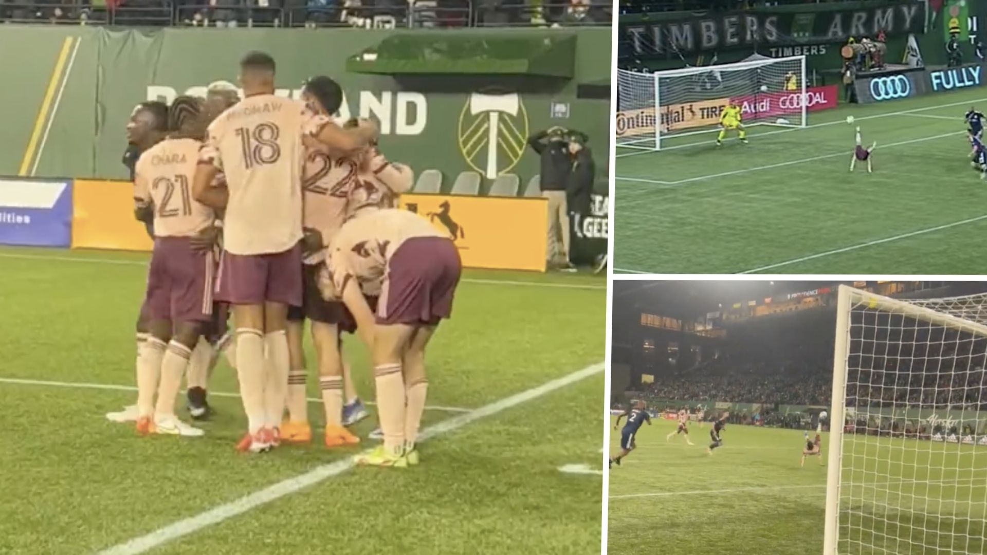 Yimmi Chara Portland Timbers 2022 bicycle kick