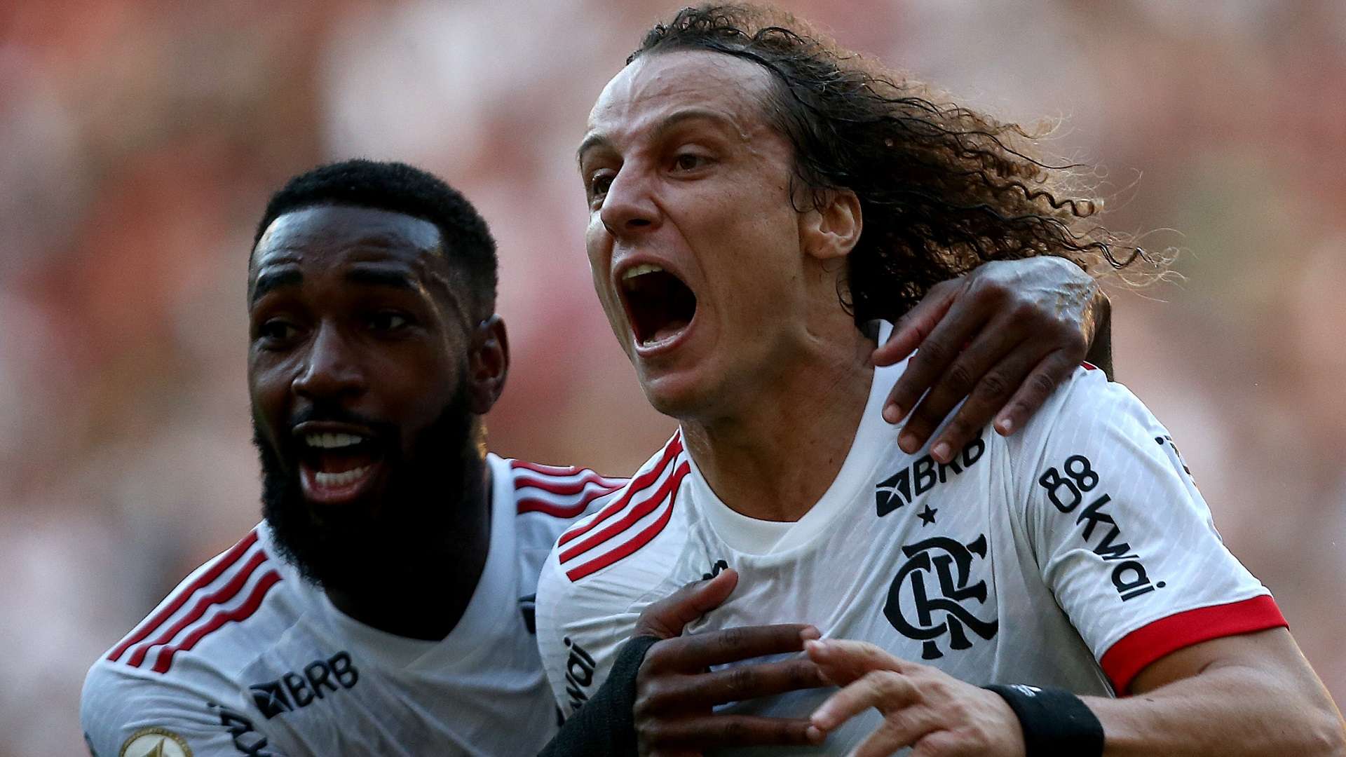 Gerson, David Luiz Flamengo x Vasco Brasileirão 2024