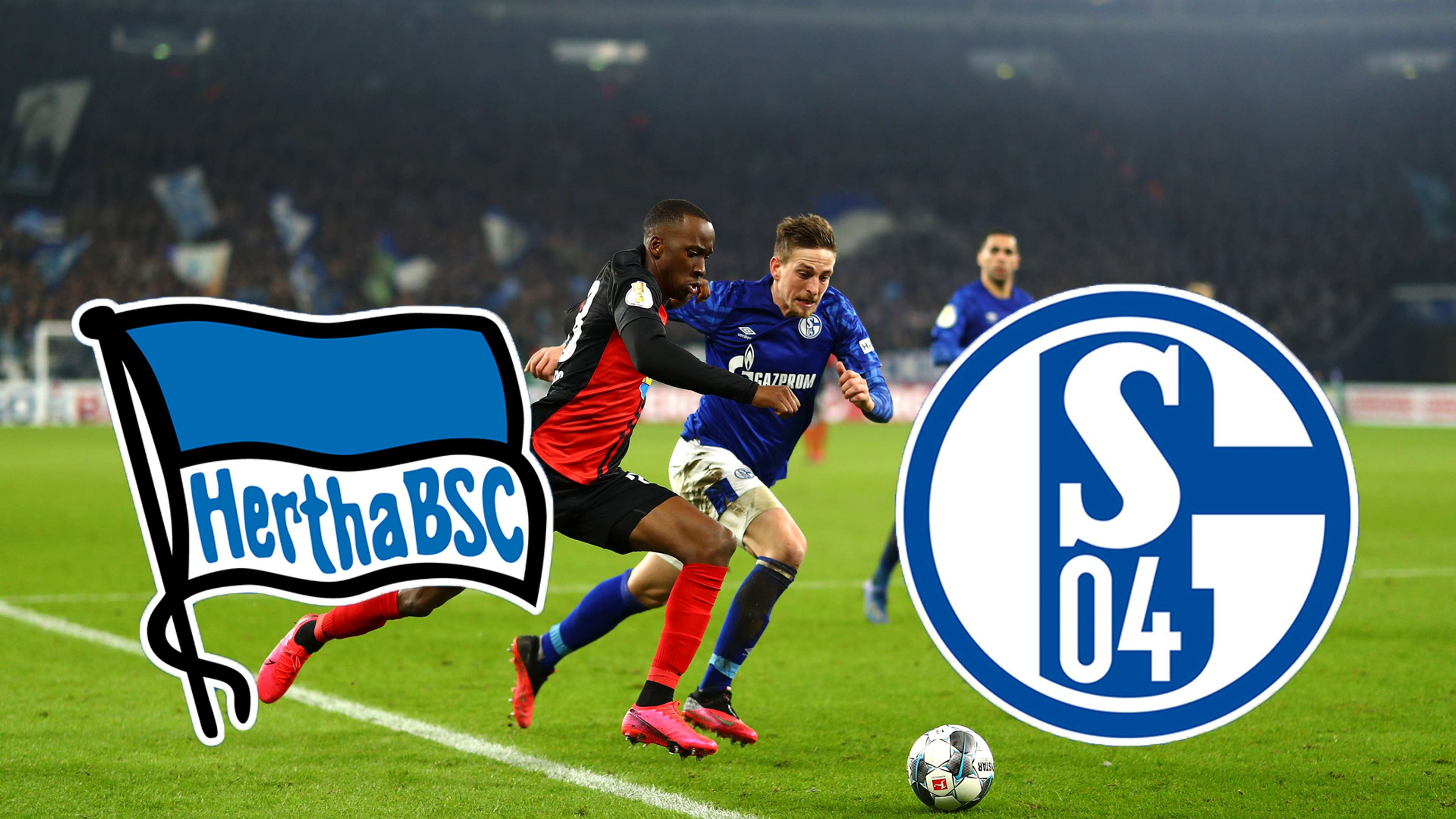 Header Schalke 04 FC hertha bsc berlin 2020 lukebakio