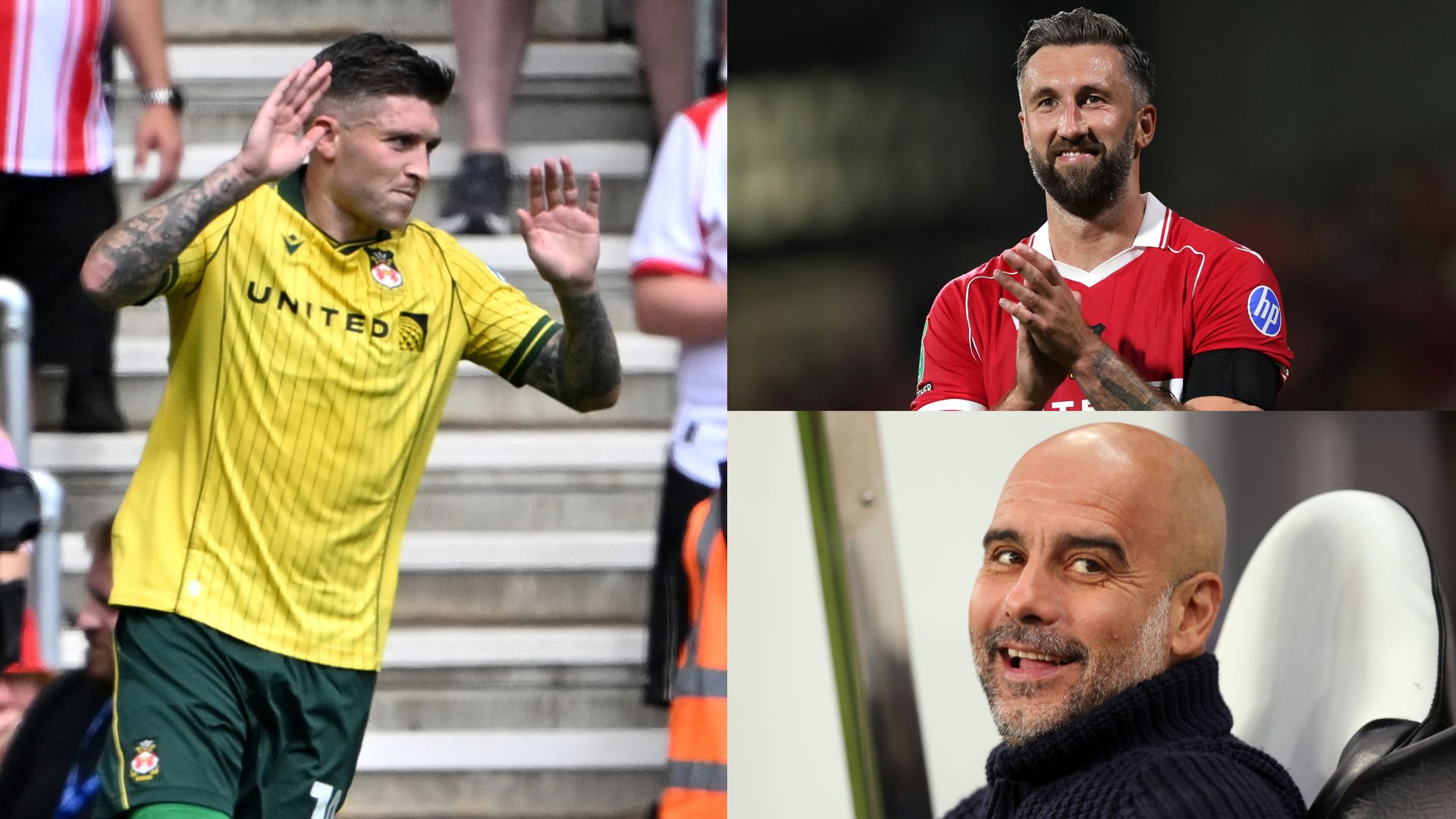 Wrexham Ollie Palmer Pep Guardiola