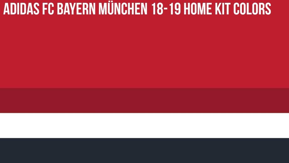 Bayern Home Kit 18/19