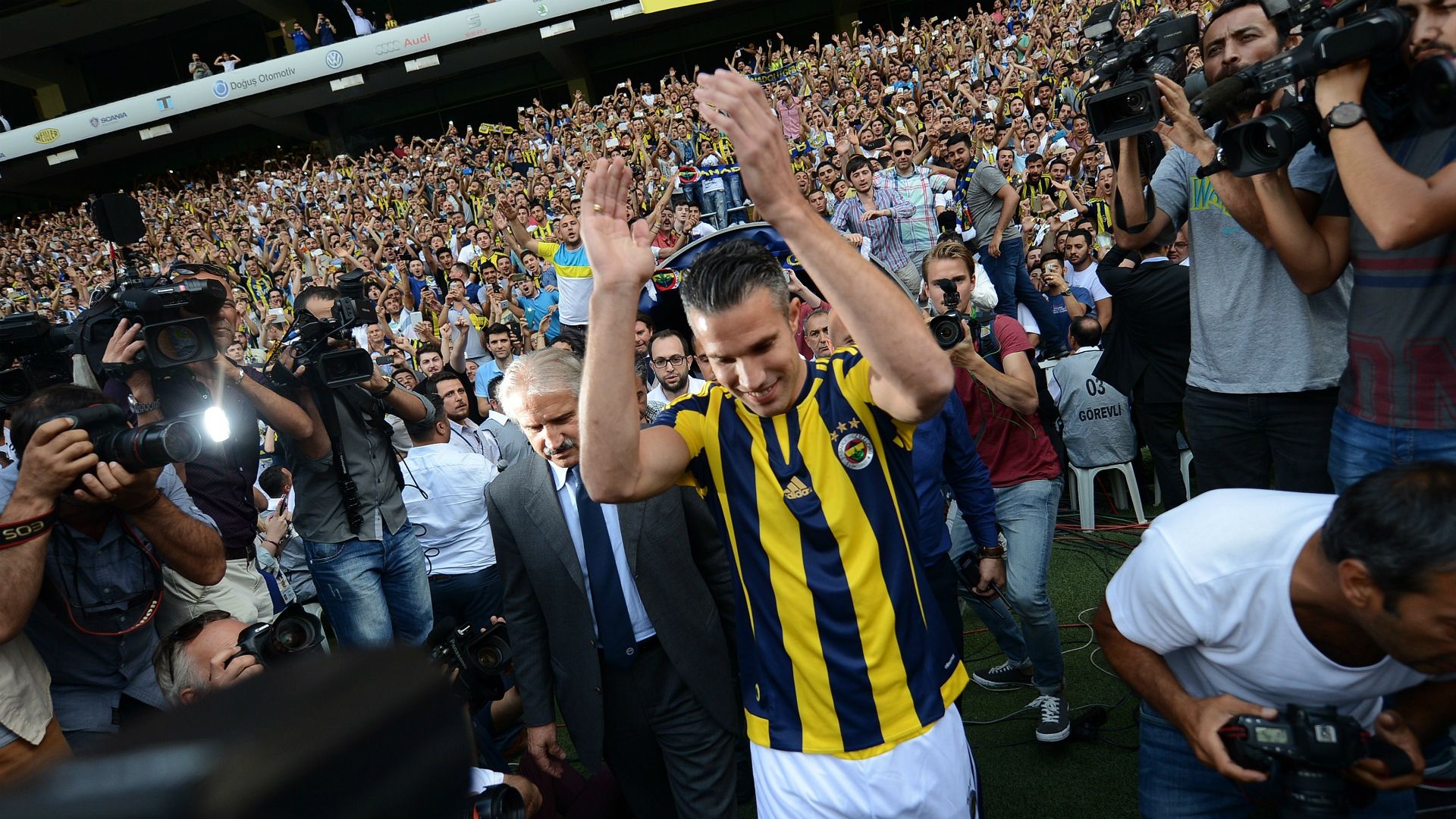 Robin van Persie presentation Fenerbahçe 07142015