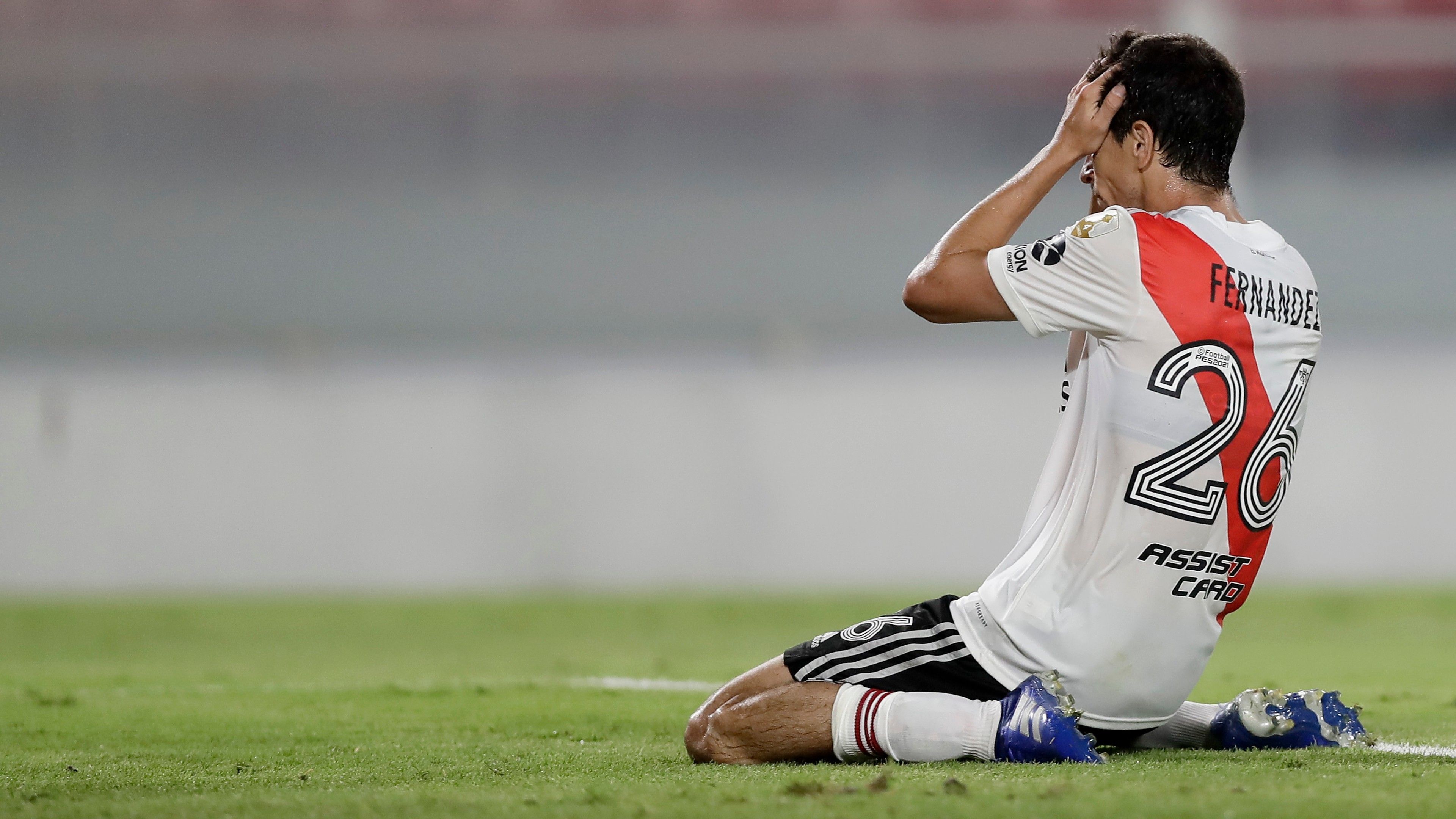 Nacho Fernandez River Palmeiras Semifinal Ida Copa Libertadores 2020