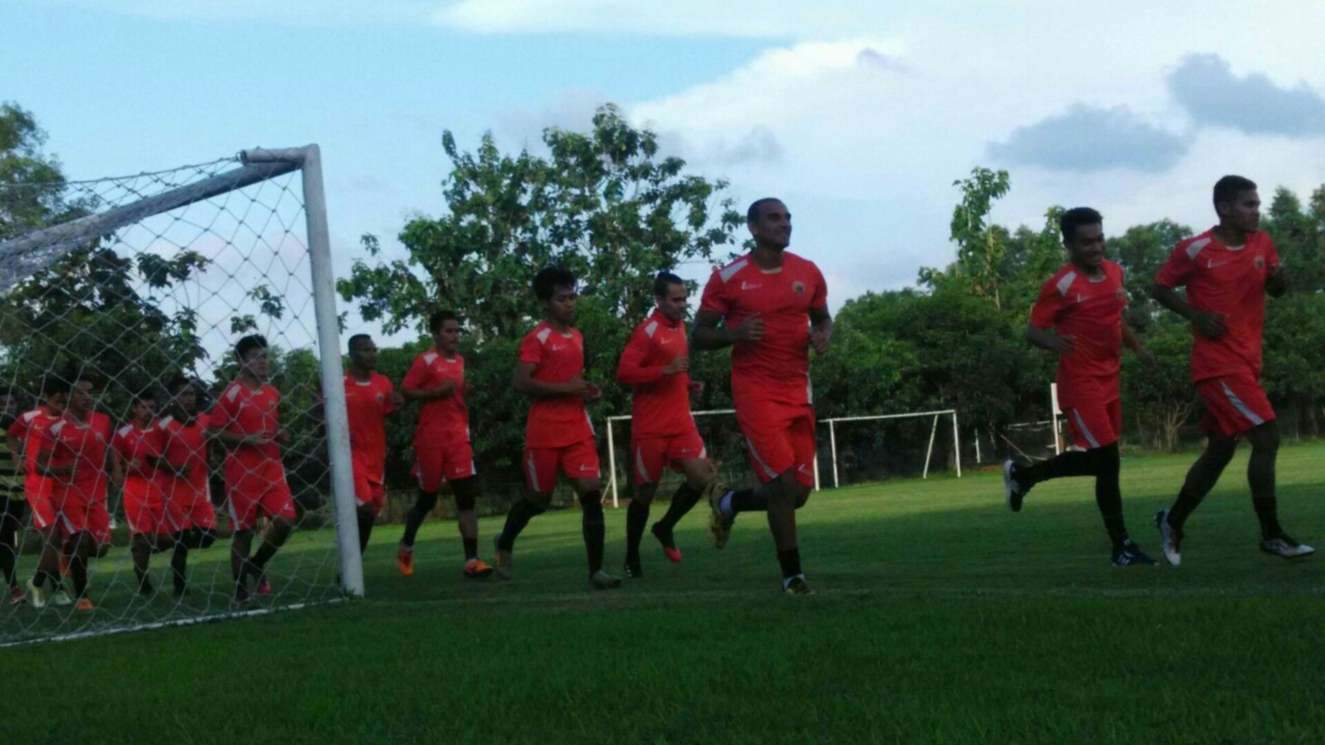 Latihan Perdana Persija Jakarta
