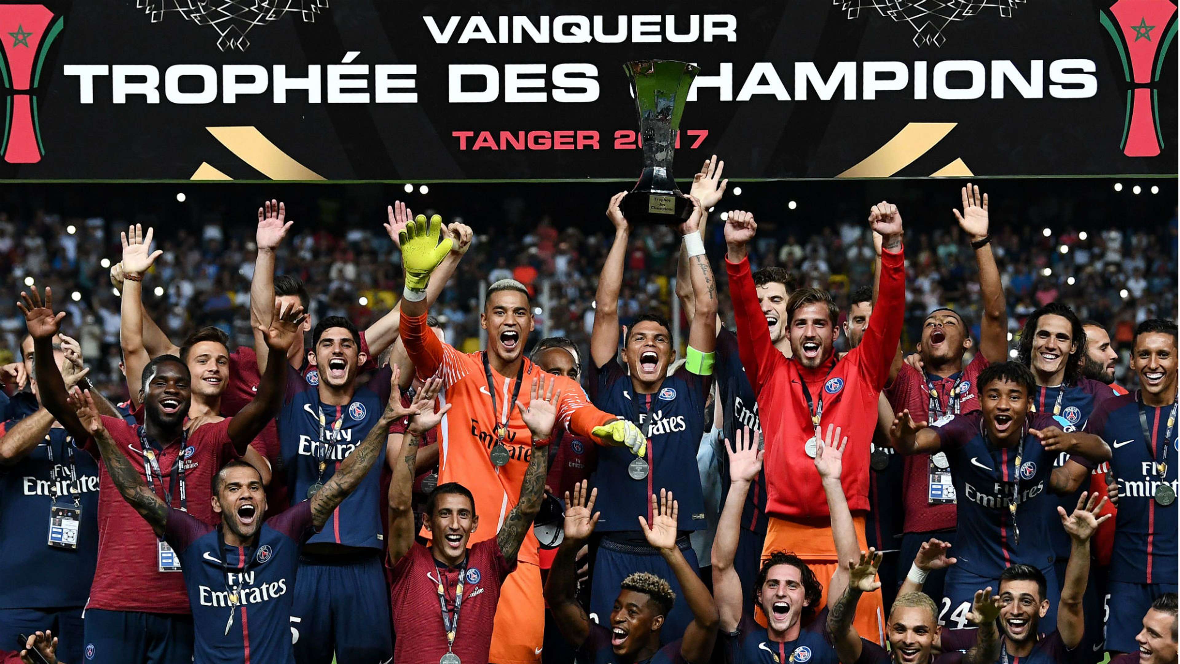 PSG win 2017 French Trophee des Champions in Tangiers