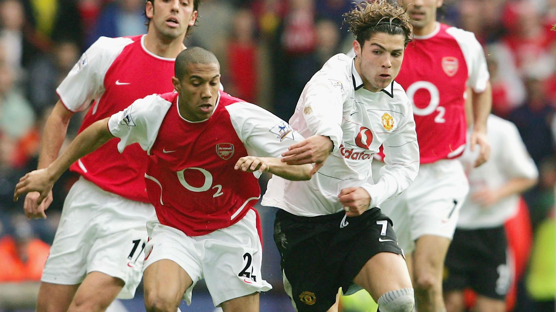 Arsenal Manchester United 2004 Cristiano Ronaldo