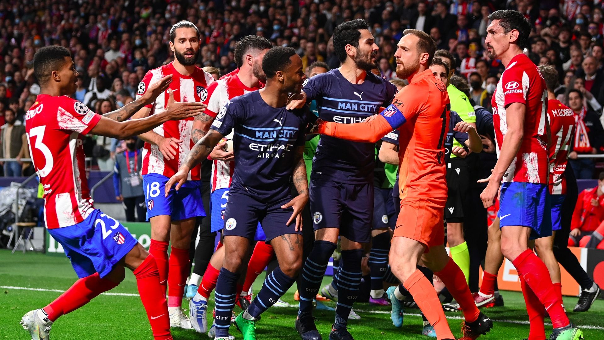 Tangana Atlético Madrid vs. Manchester City