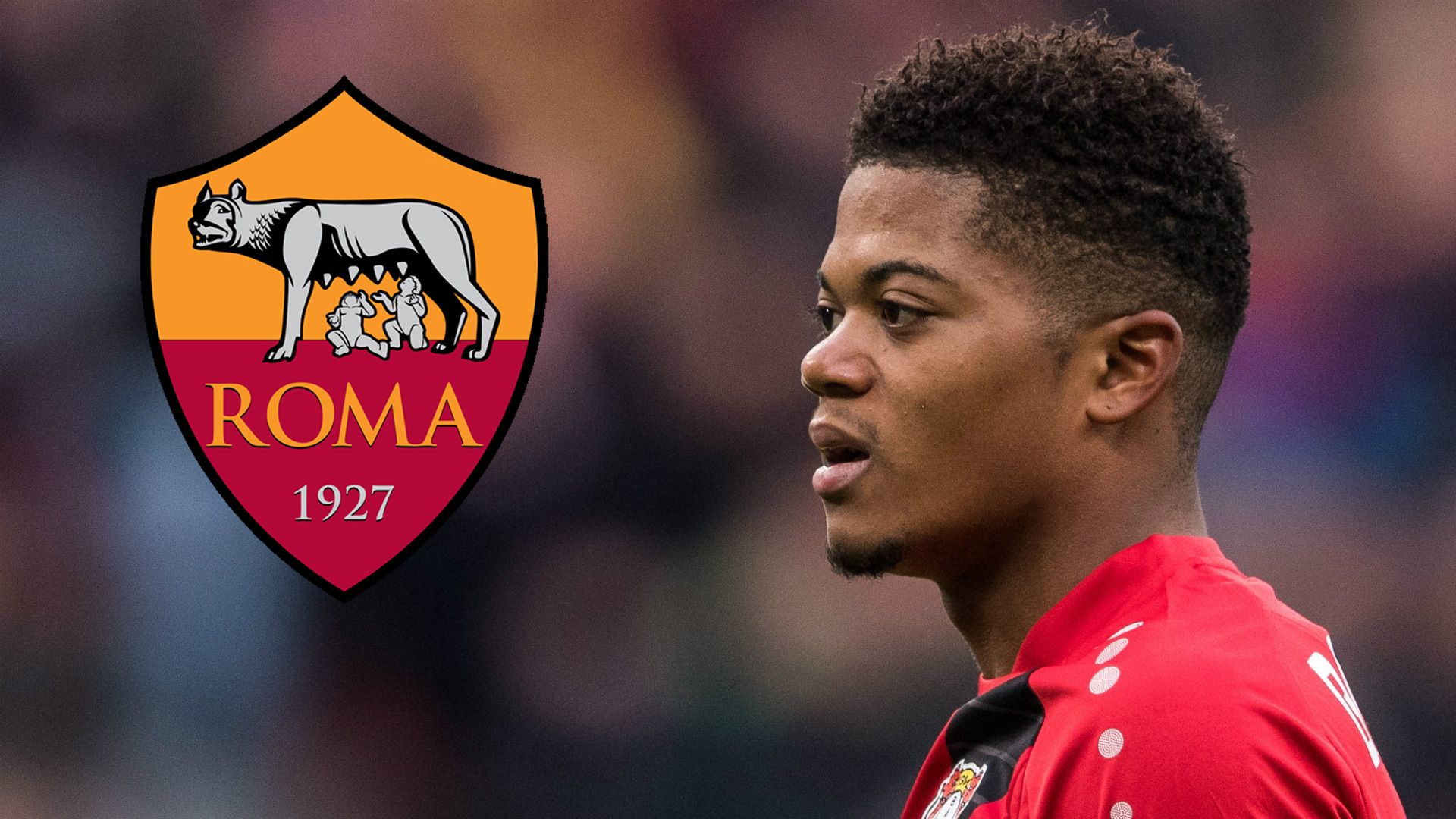 Leon Bailey Leverkusen AS Rom