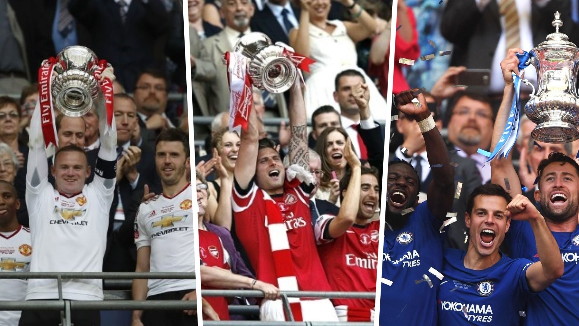 FA Cup Manchester United Arsenal Chelsea