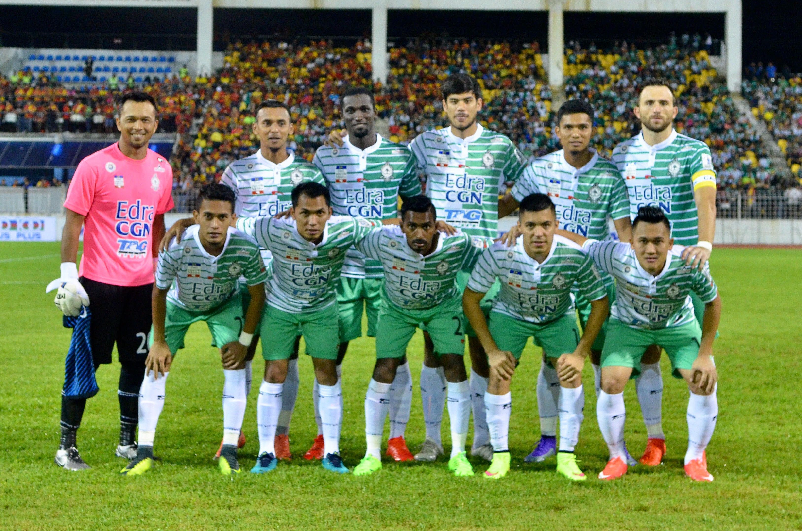 Melaka United first eleven against Selangor 27/1/2017