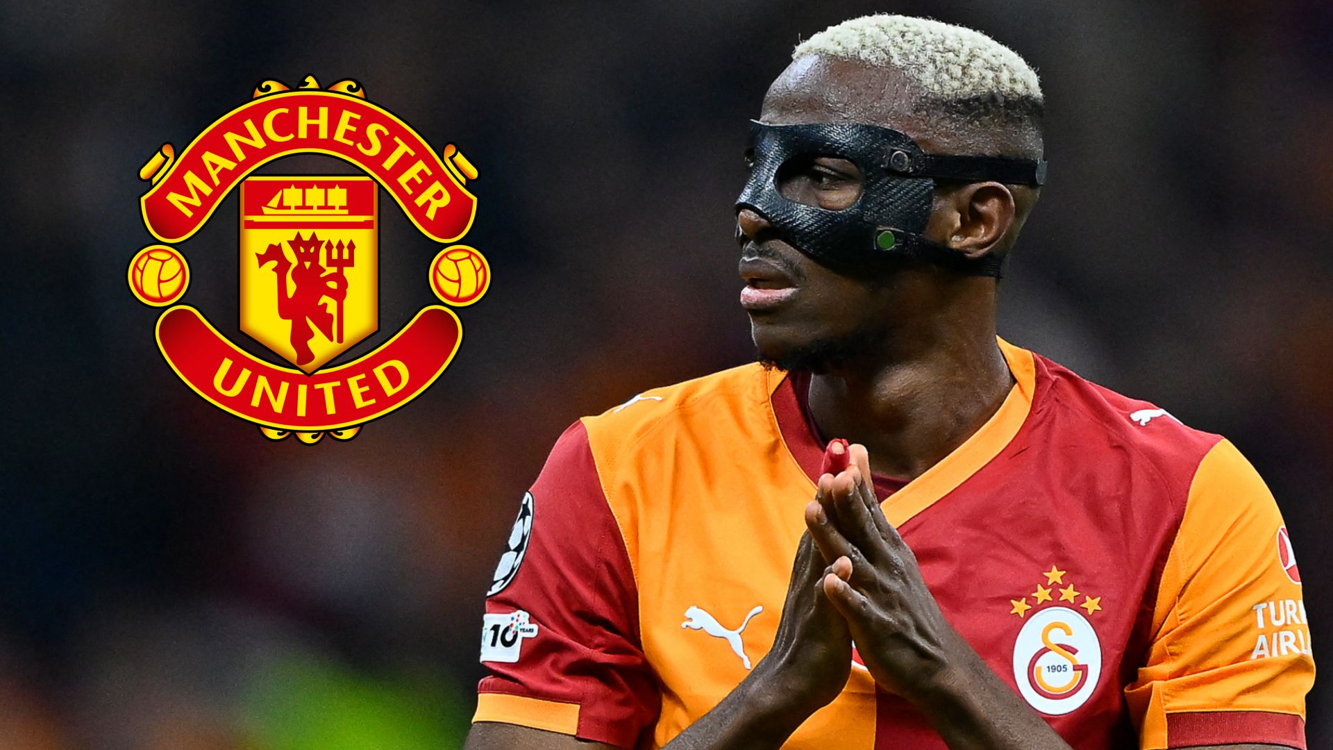Victor Osimhen Manchester United badge 2026