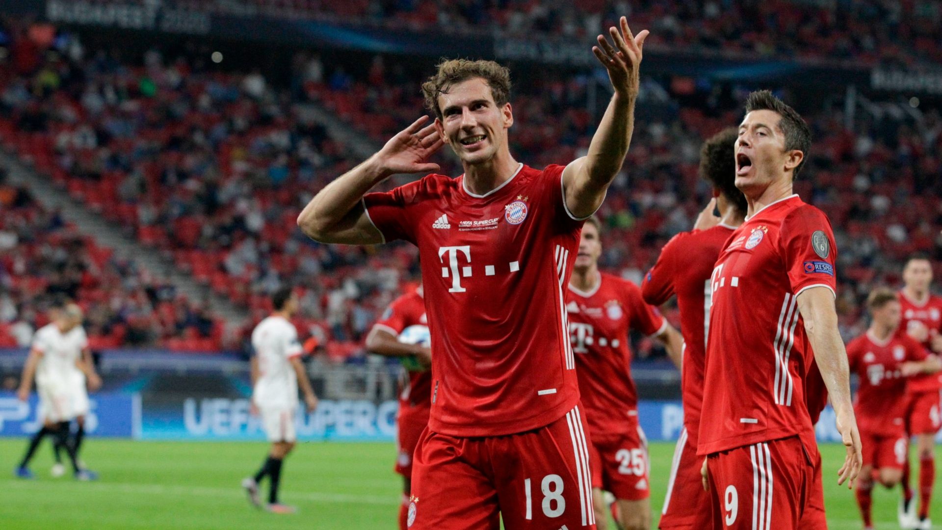 Goretzka Lewandowski Bayern