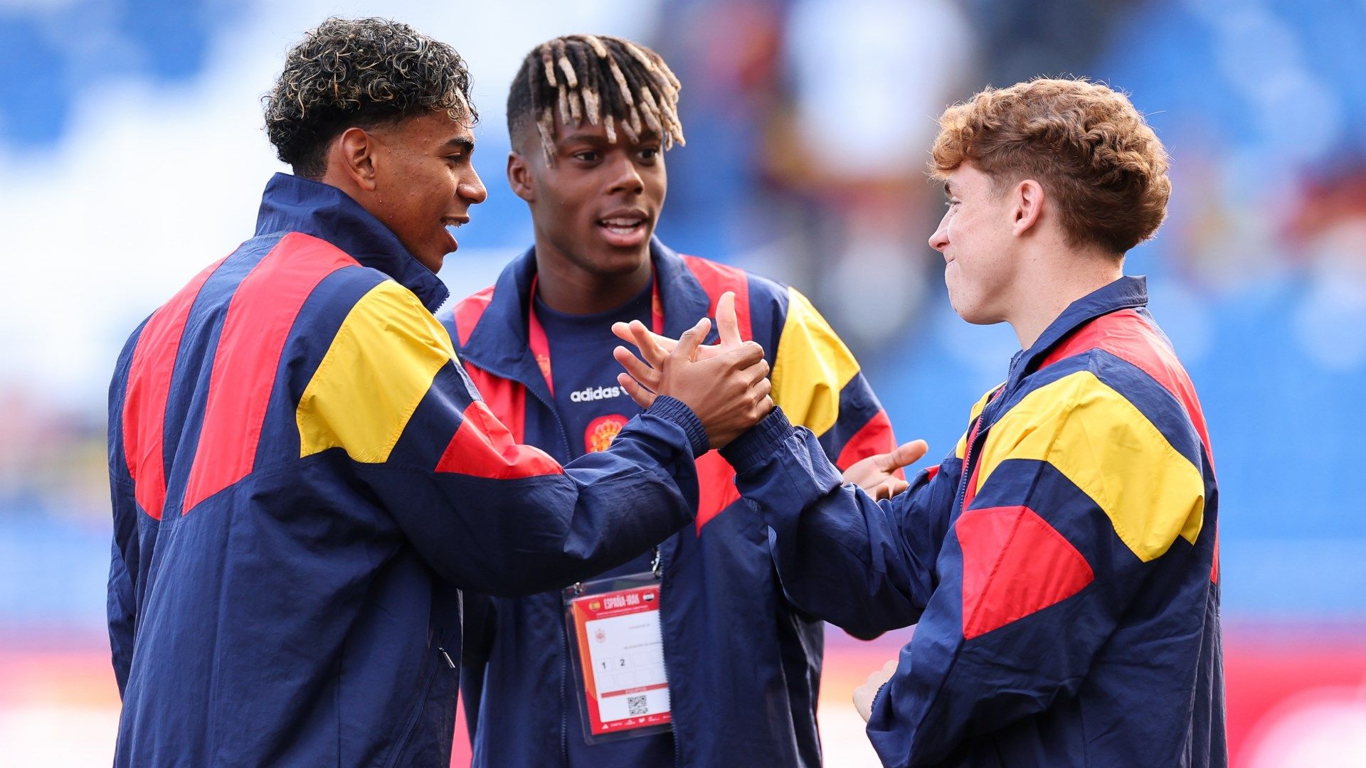 Lamine Yamal Nico Williams Victor Munoz Spain 2026