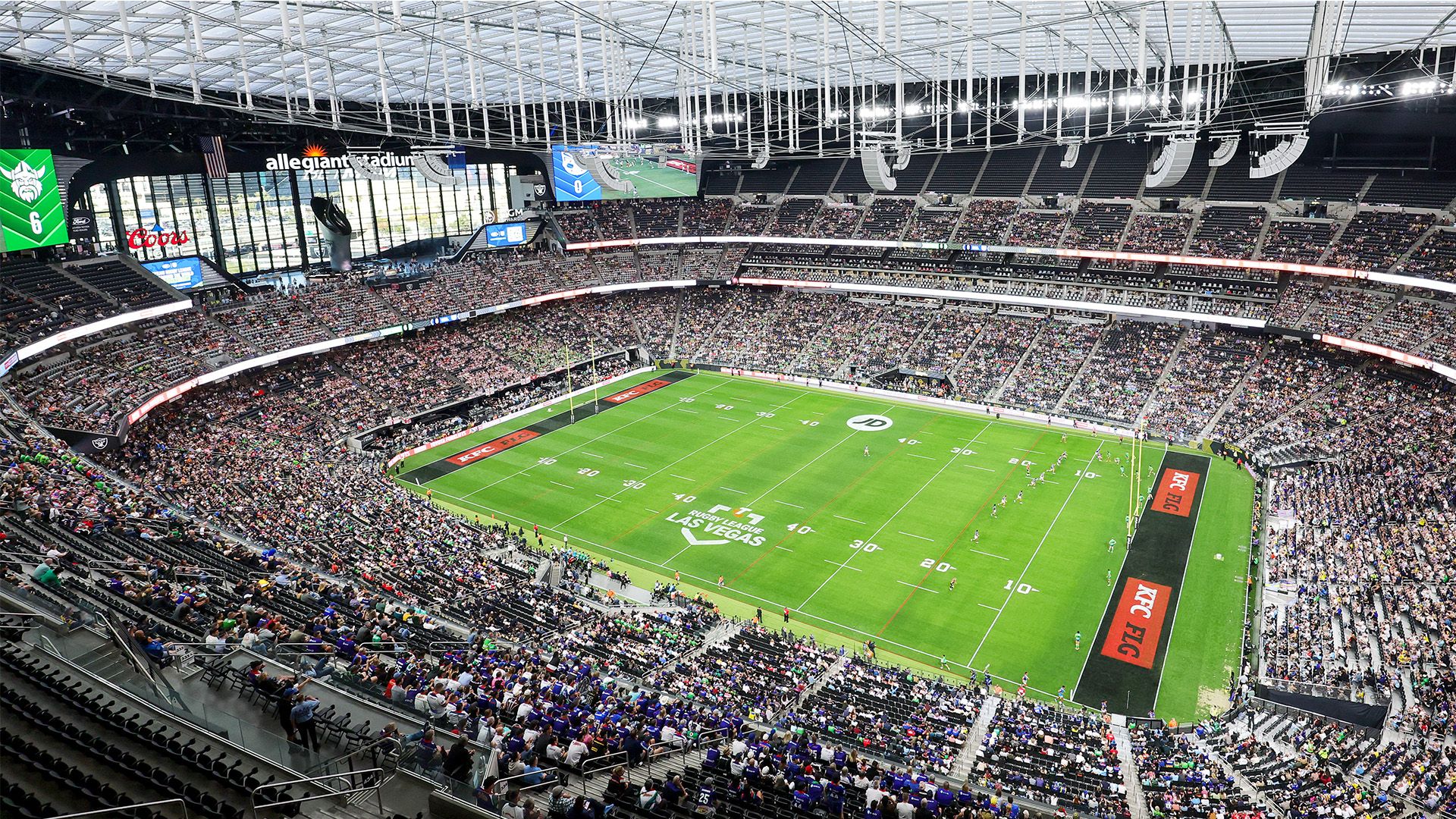 Allegiant Stadium view