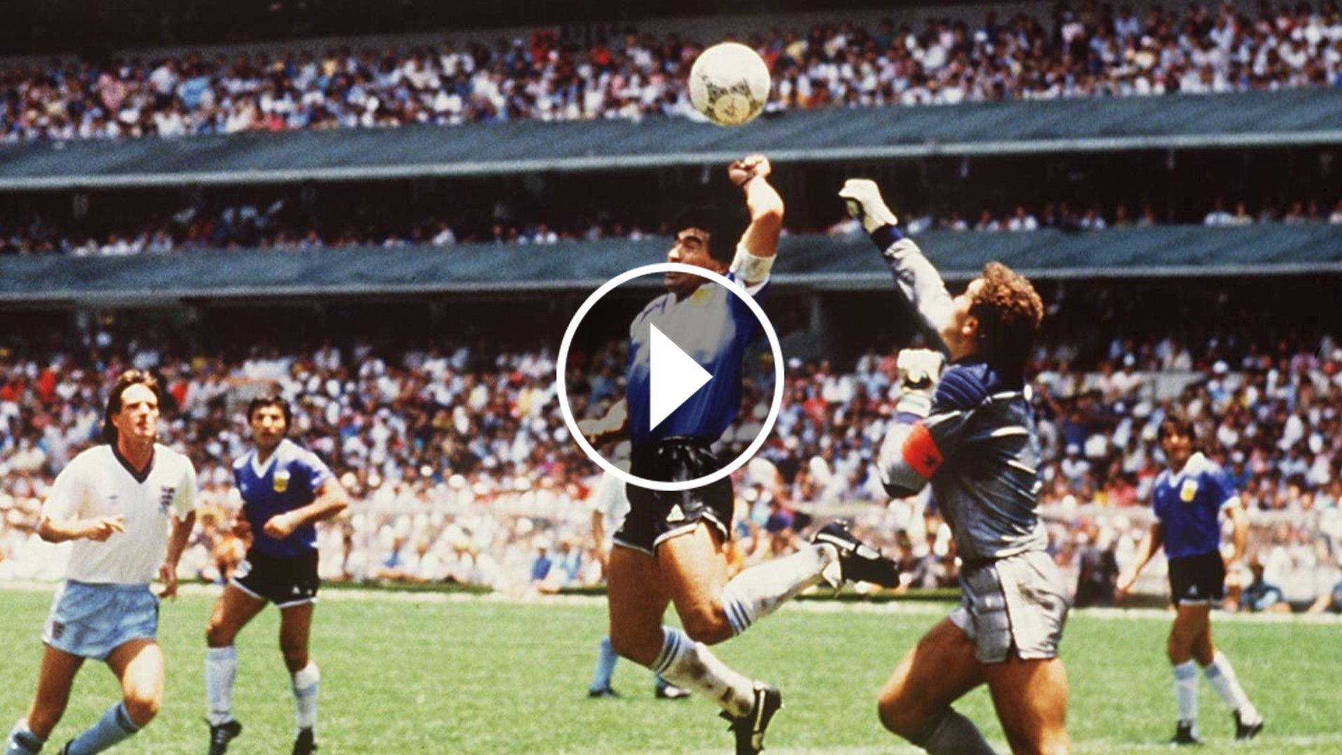 GFX VID Maradona mano de dios