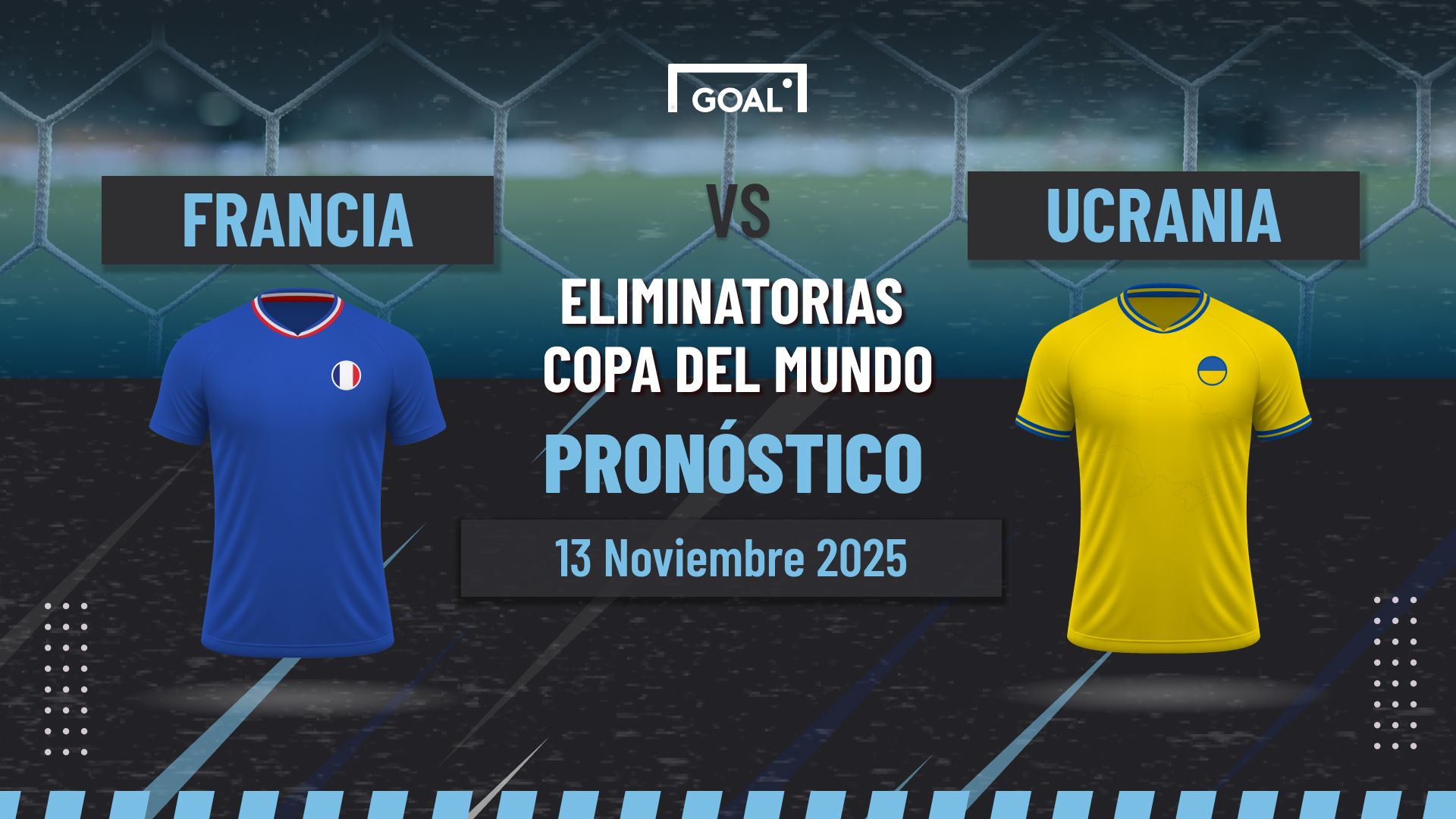 Francia vs Ucrania Pronóstico y Apuestas Eliminatorias Copa del Mundo | 13/11/25