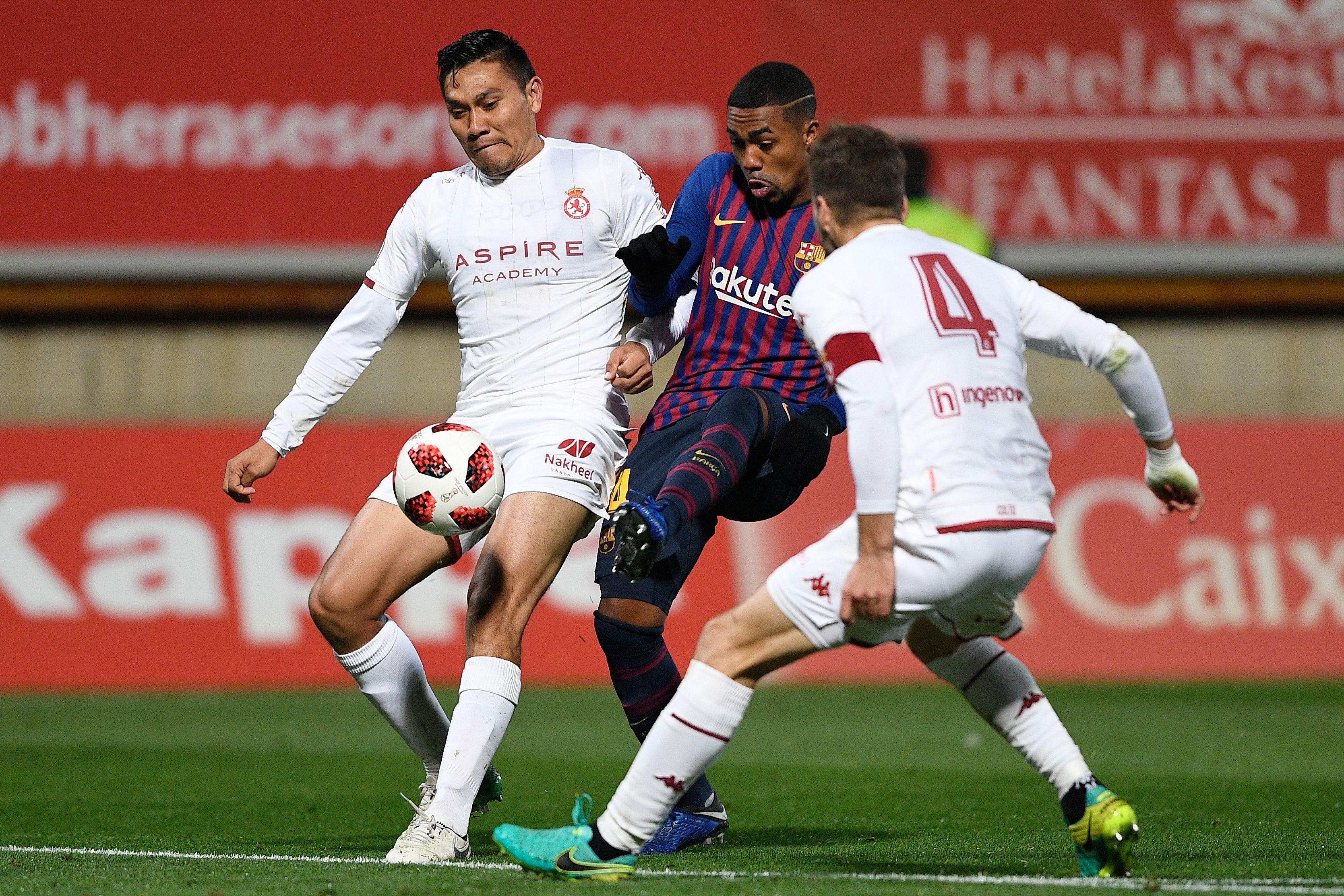 Malcom Cultural Leonesa Barcelona Copa del Rey