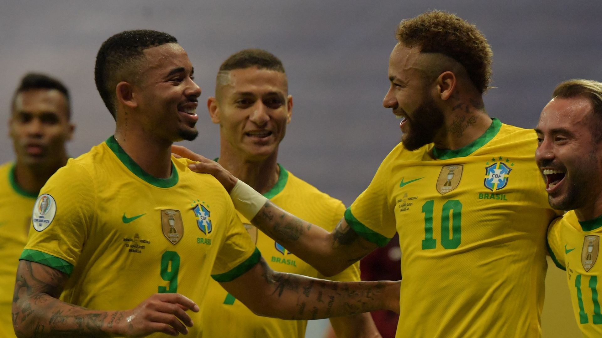 Gabriel Jesus Neymar Brazil