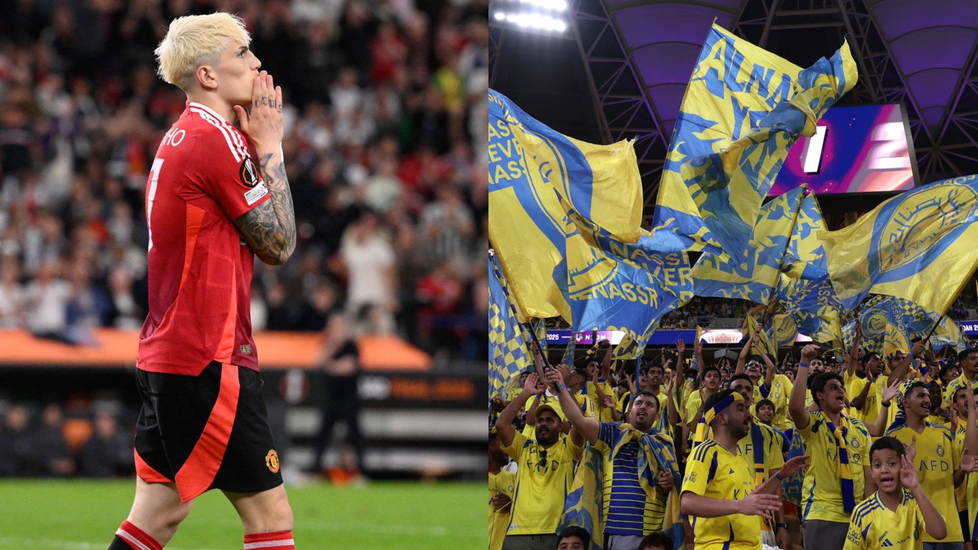 Alejandro Garnacho Al Nassr Fans