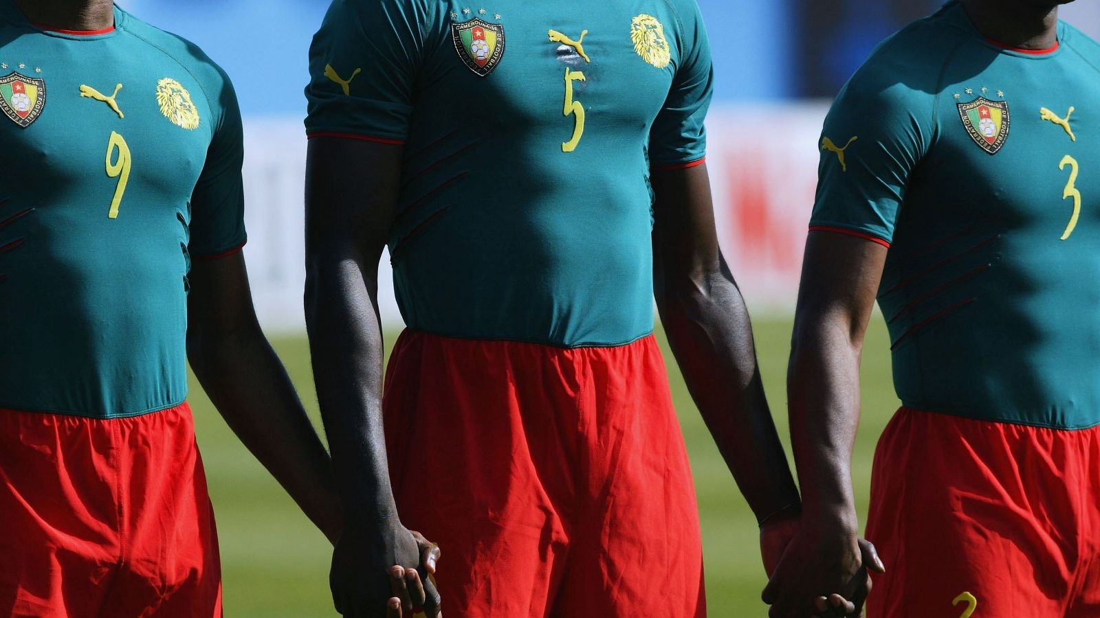 Cameroon jersey 2004 AFCON