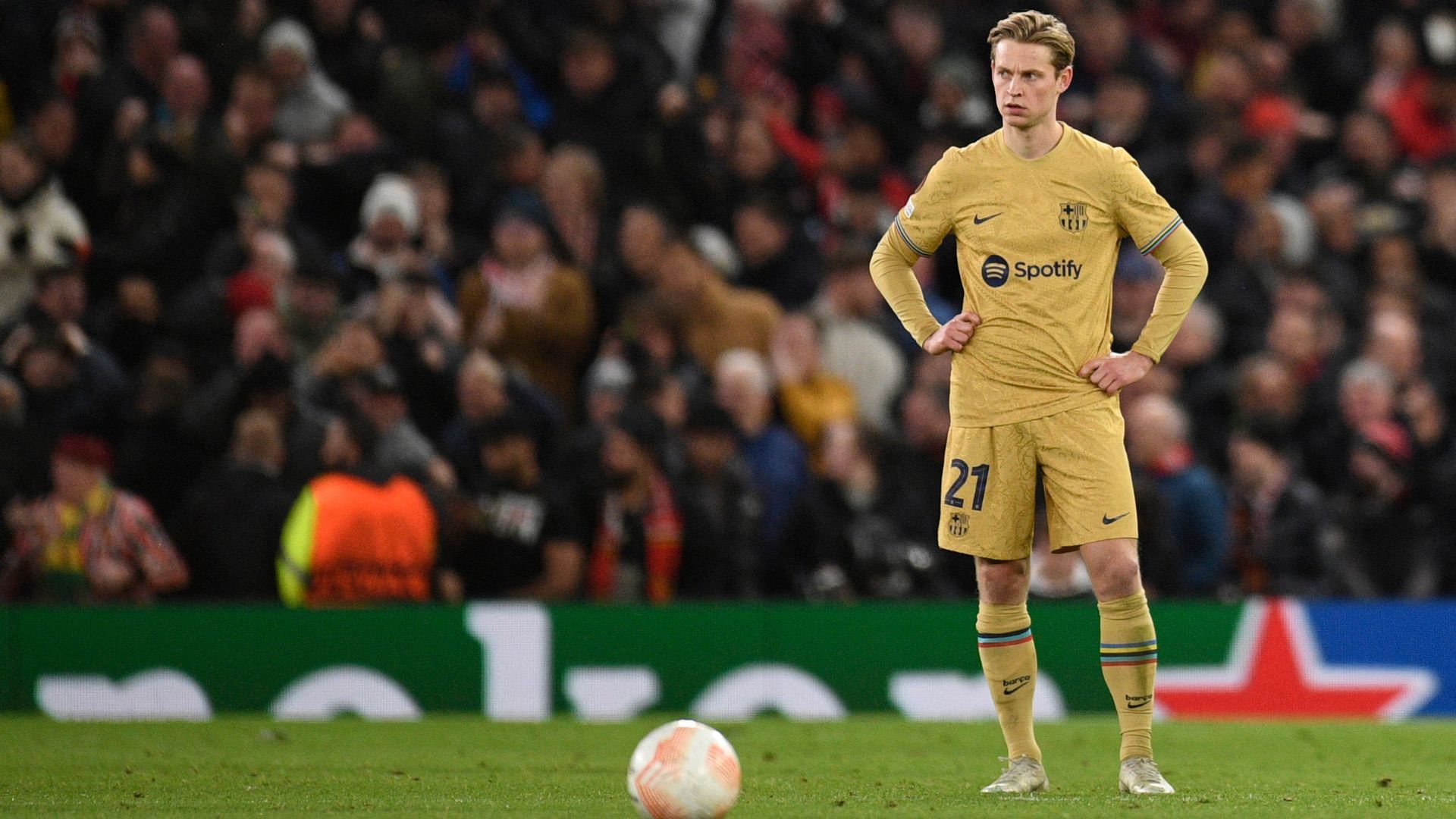 De Jong, Manchester United vs. FC Barcelona