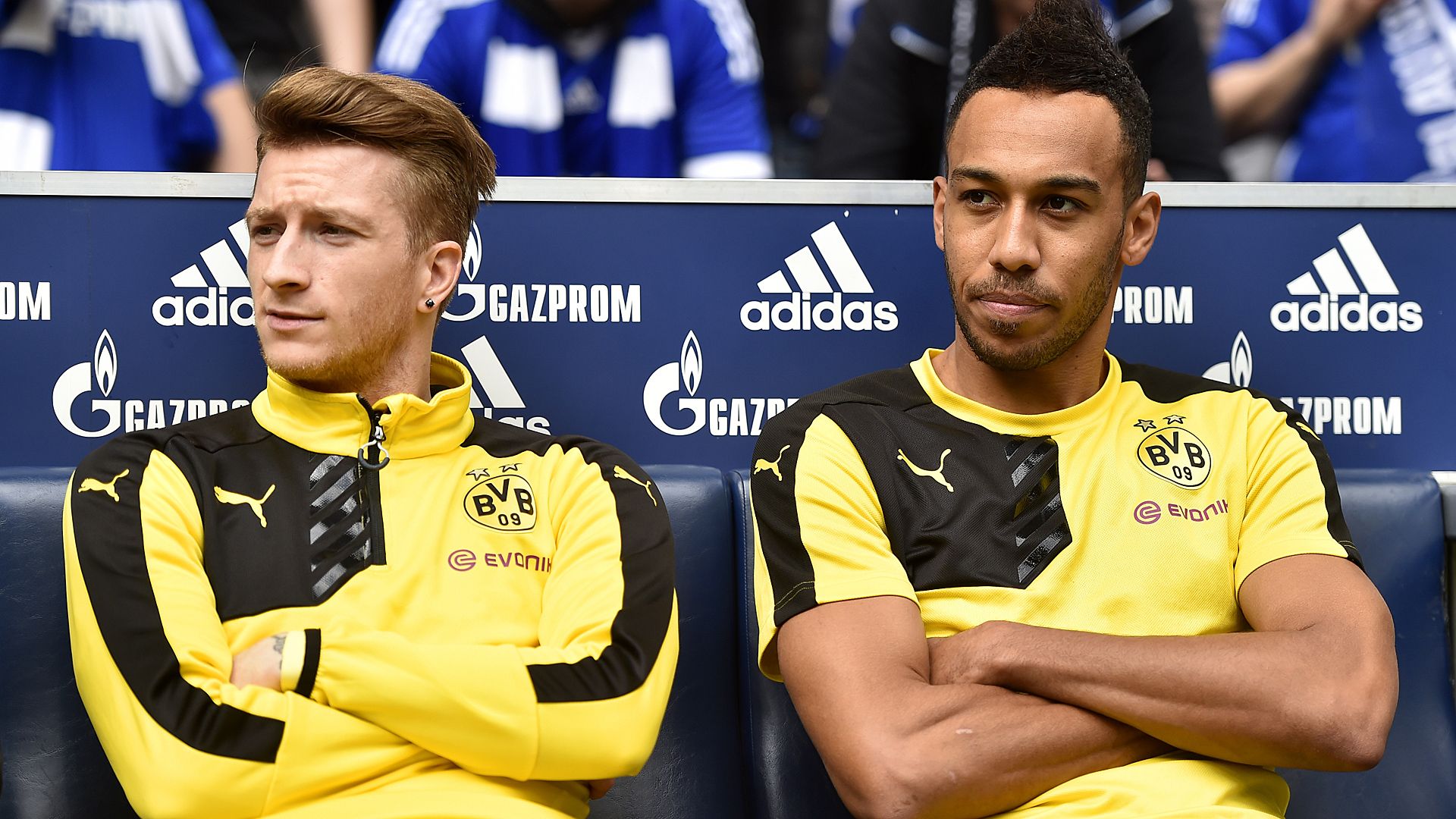 Reus Aubameyang FC Schalke 04 Borussia Dortmund Bundesliga 04102016