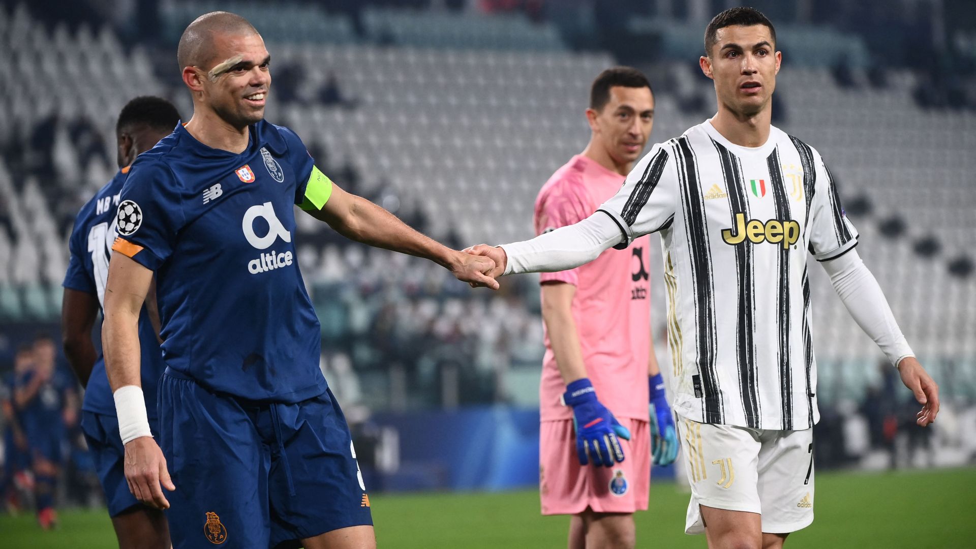 Cristiano Ronaldo Pepe - Juventus Porto
