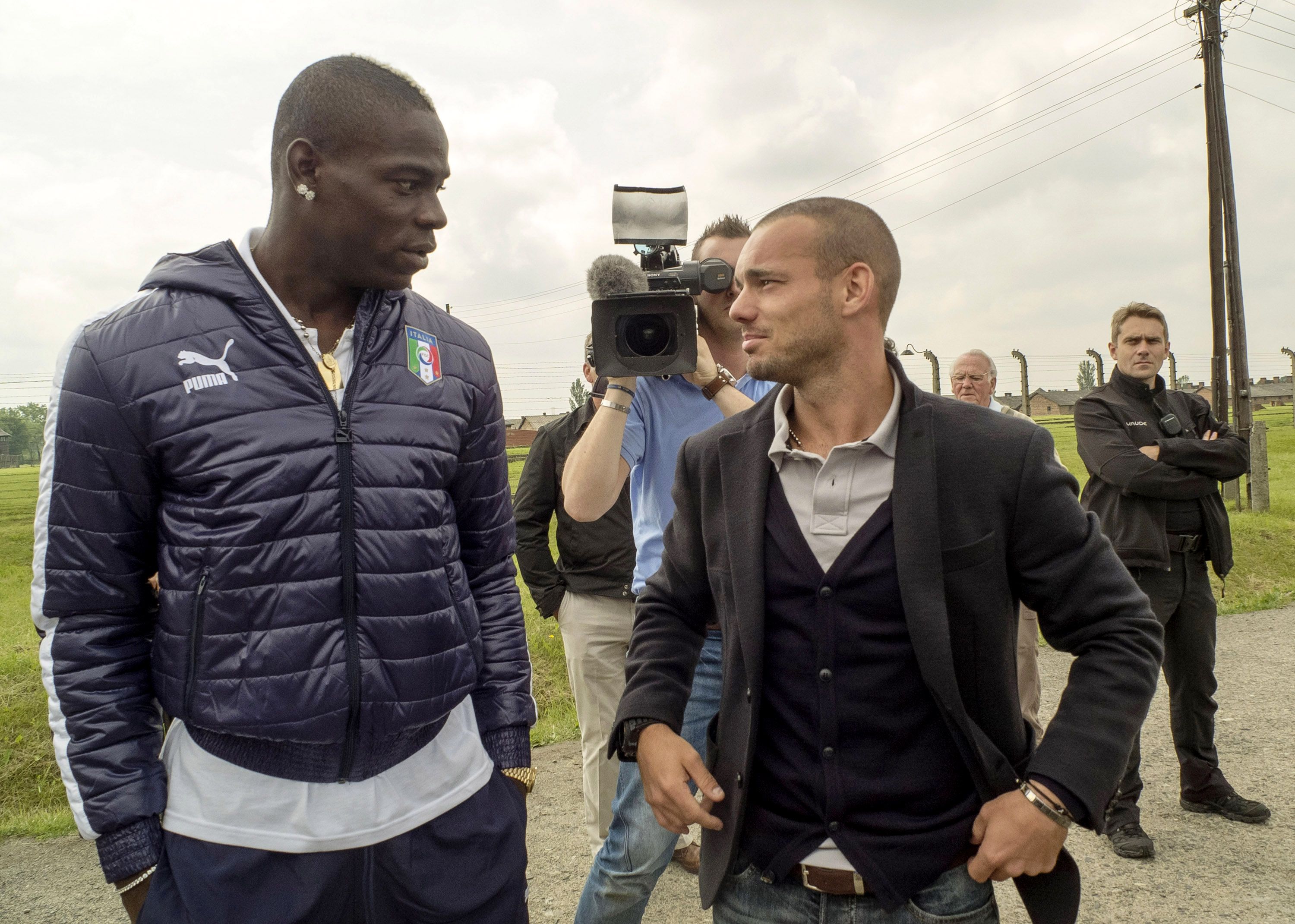 Mario Balotelli & Wesley Sneijder