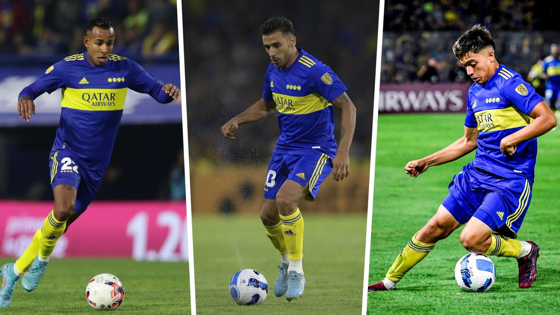 Sebastian Villa Eduardo Salvio Exequiel Zeballos Boca 2022