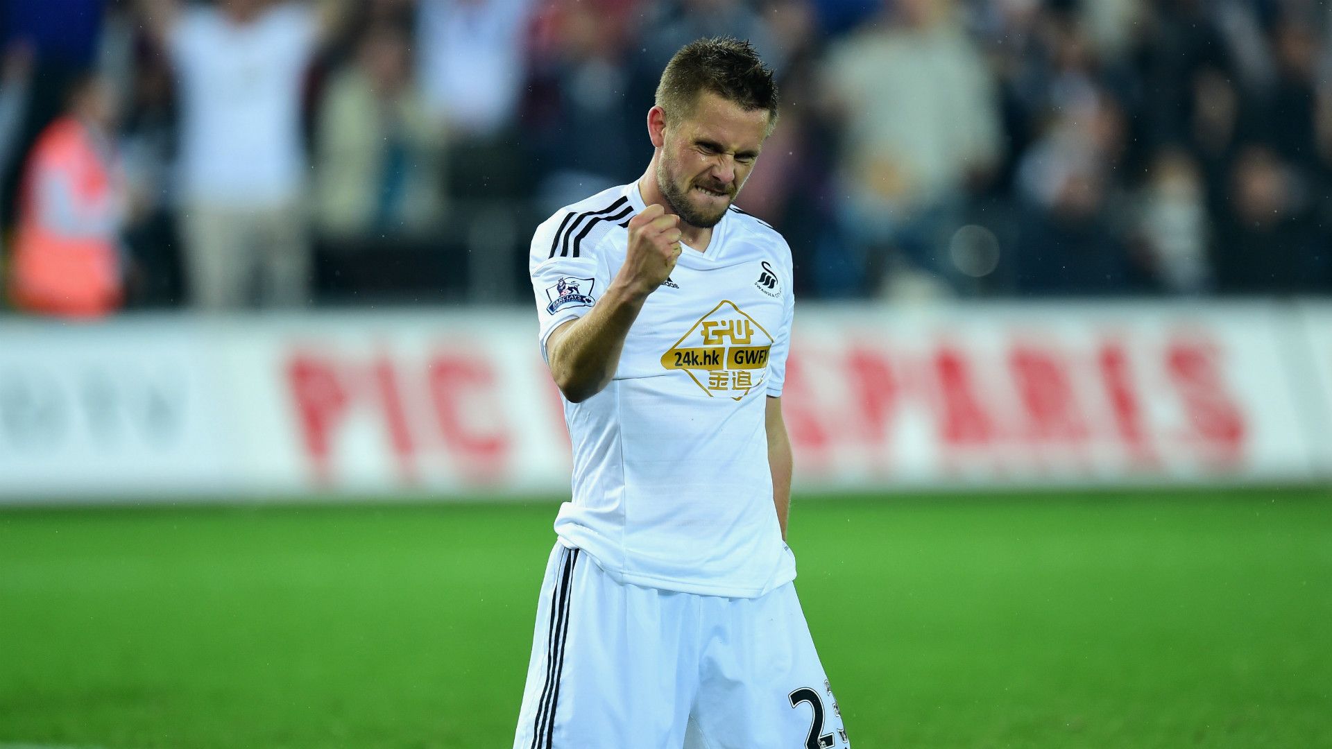 Gylfi Sigrudsson | Swansea 3-0 Everton | Capital One Cup | Liberty Stadium