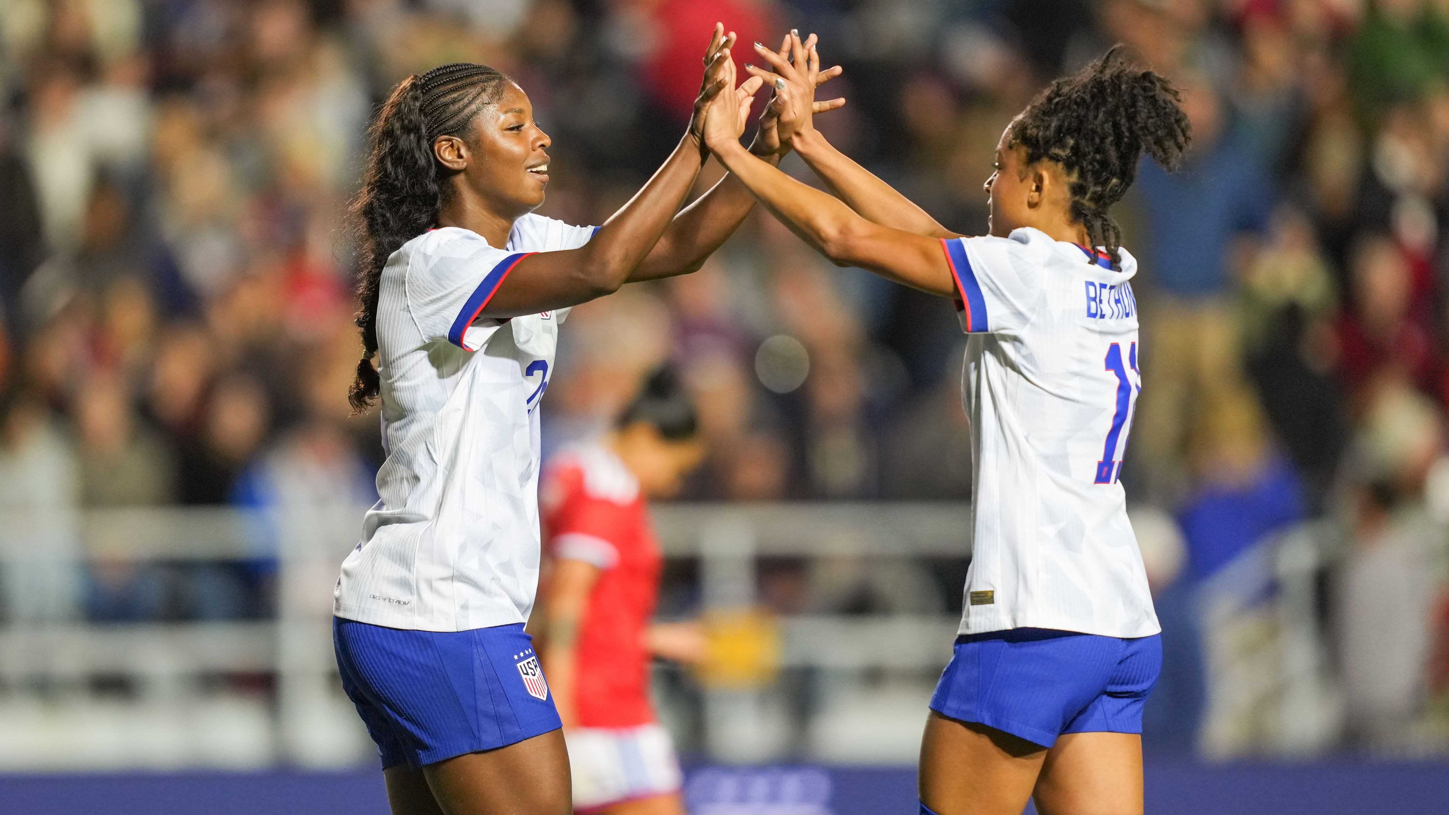 Jameese Joseph and Croix Bethune