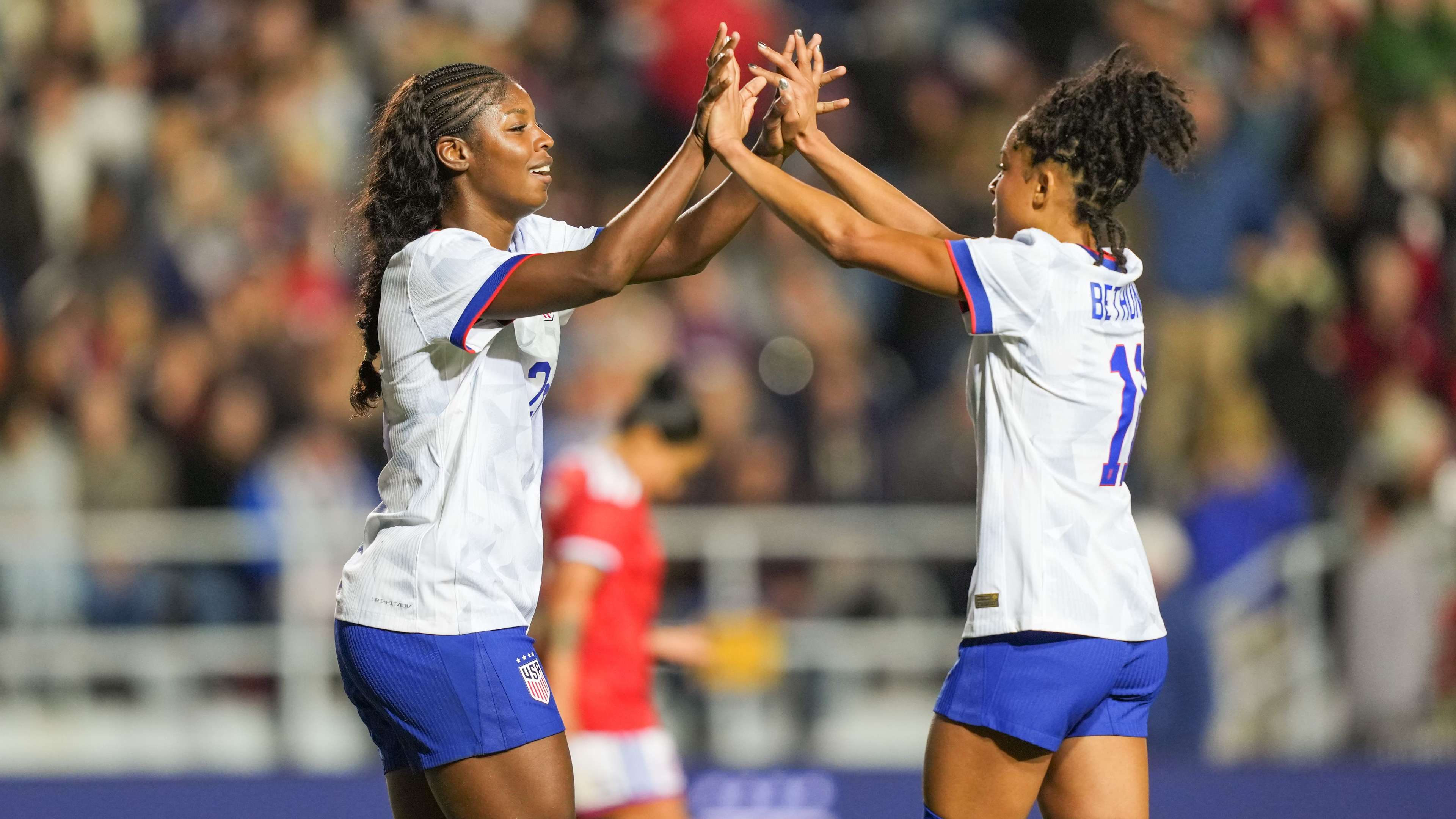 Jameese Joseph and Croix Bethune