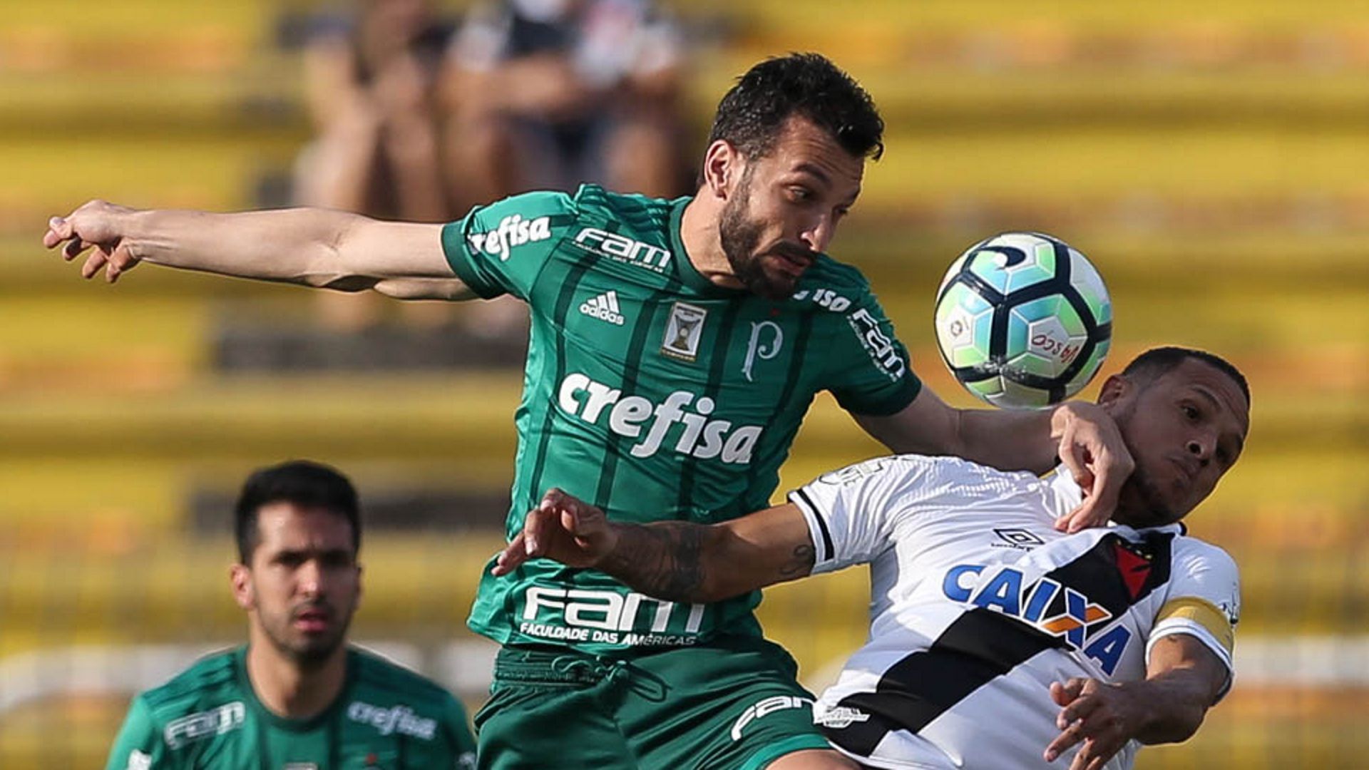 Luis Fabiano Edu Dracena Vasco Palmeiras Brasileirao Serie A 13082017