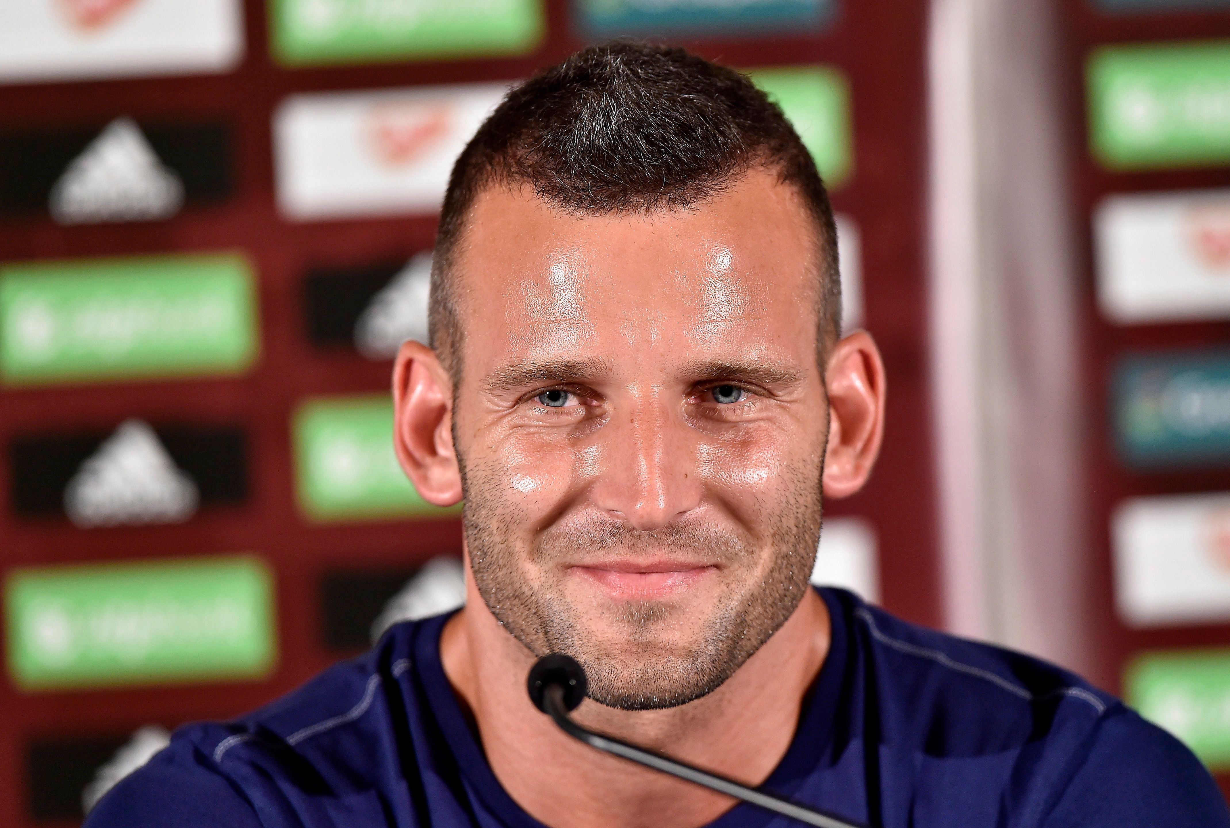 Szélesi Zoltán at the press conference
