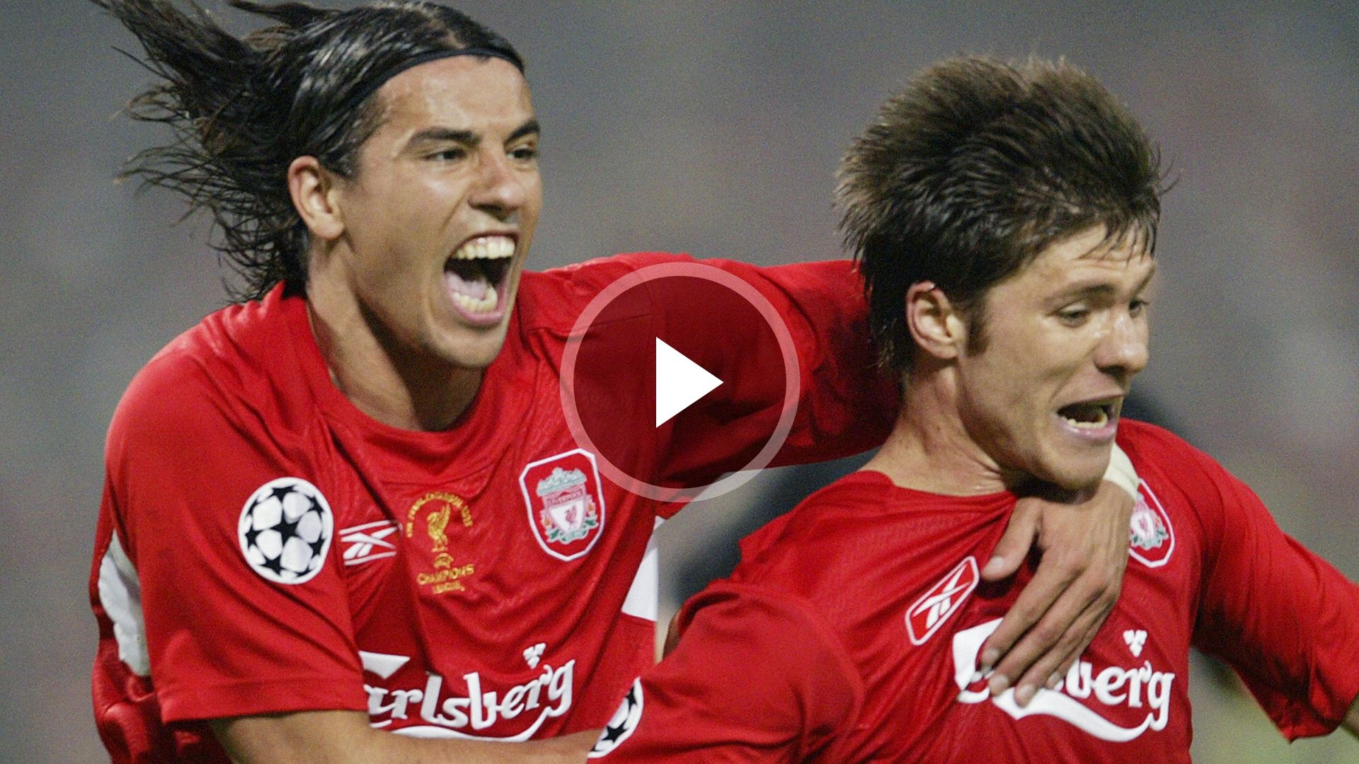 Playbutton Liverpool Milan 2005