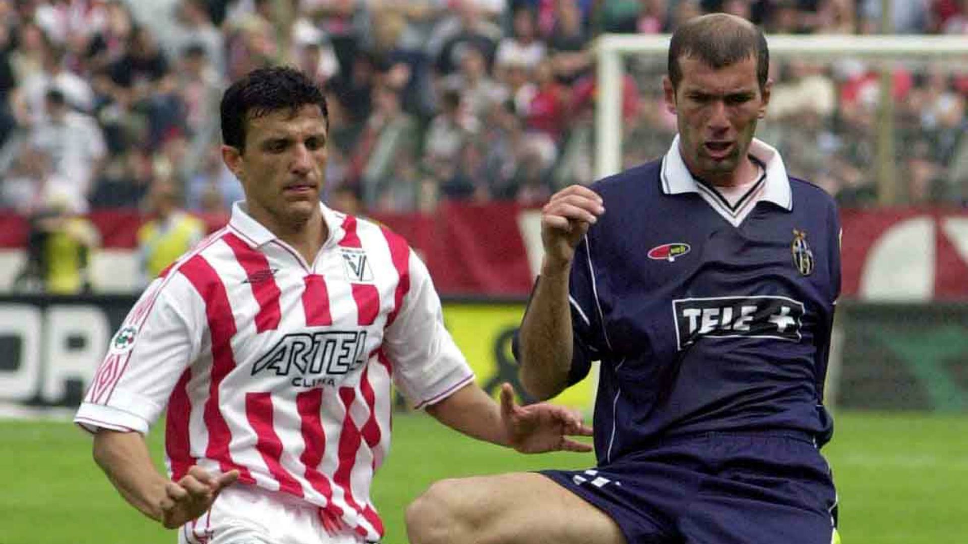 Tomas Zinedine Zidane Vicenza Juventus Serie A 06102001