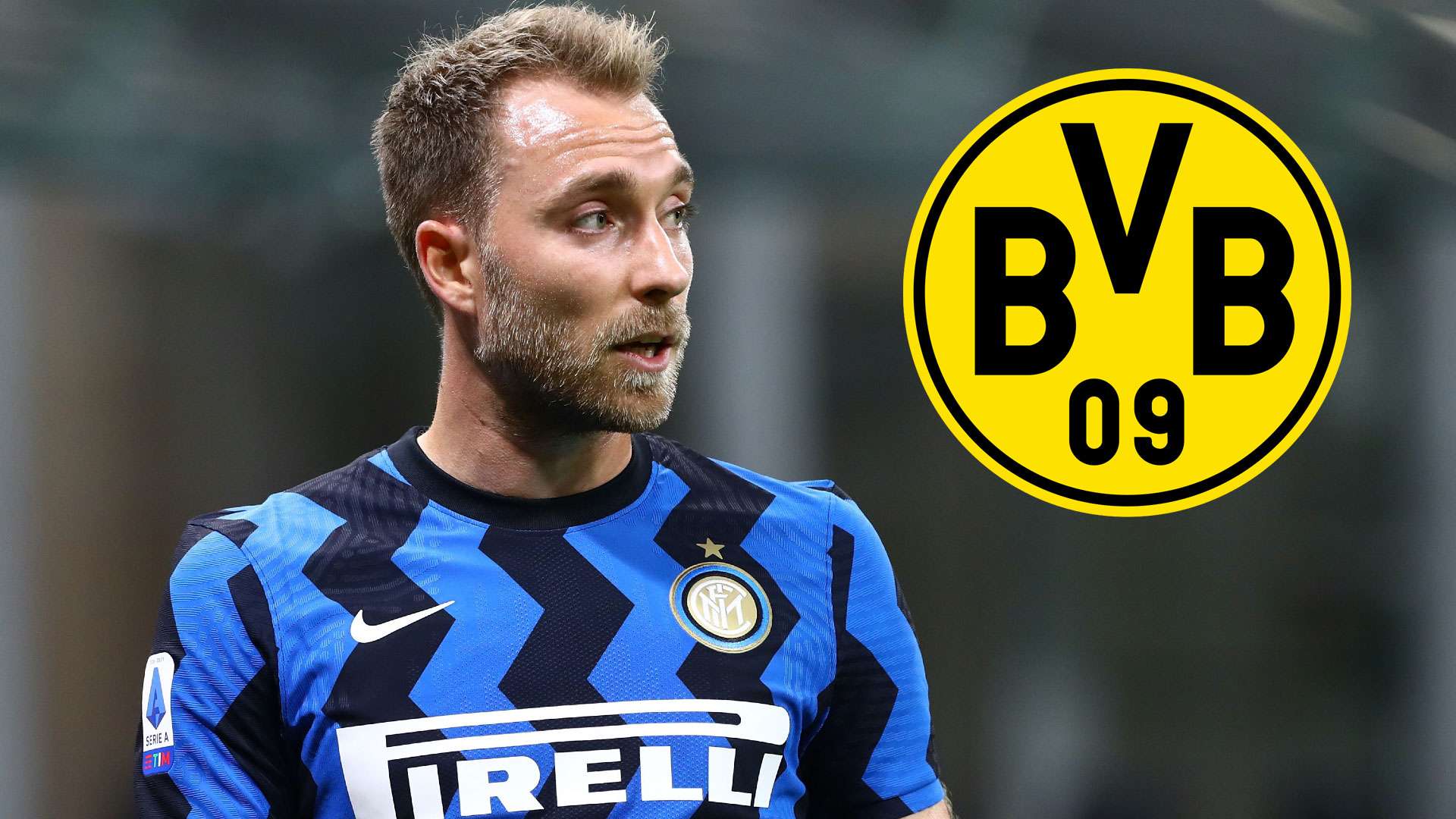 GFX Christian Eriksen Inter Mailand BVB Borussia Dortmund