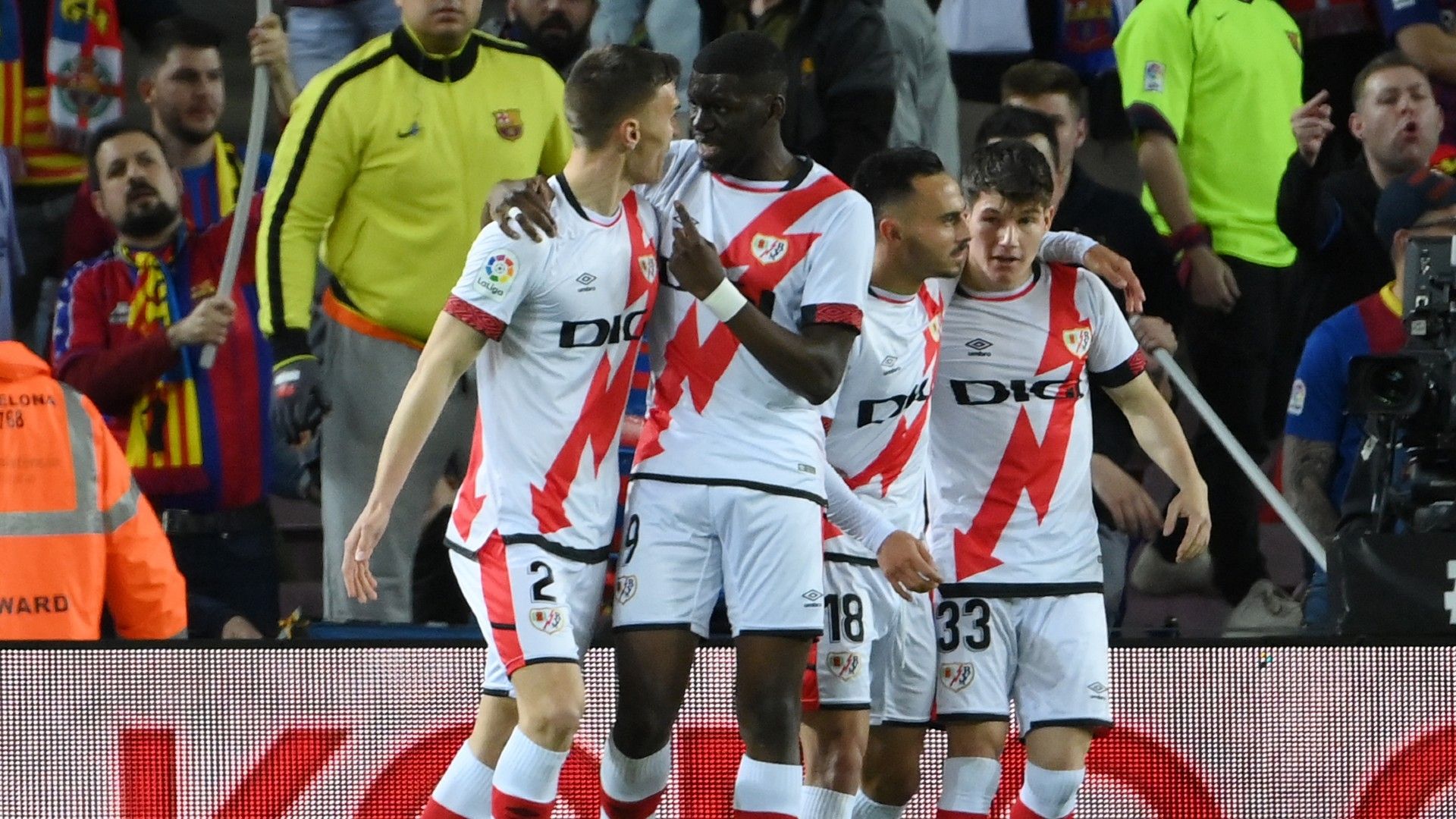 Alvaro Garcia Barcelona vs Rayo Vallecano La Liga 2021-22