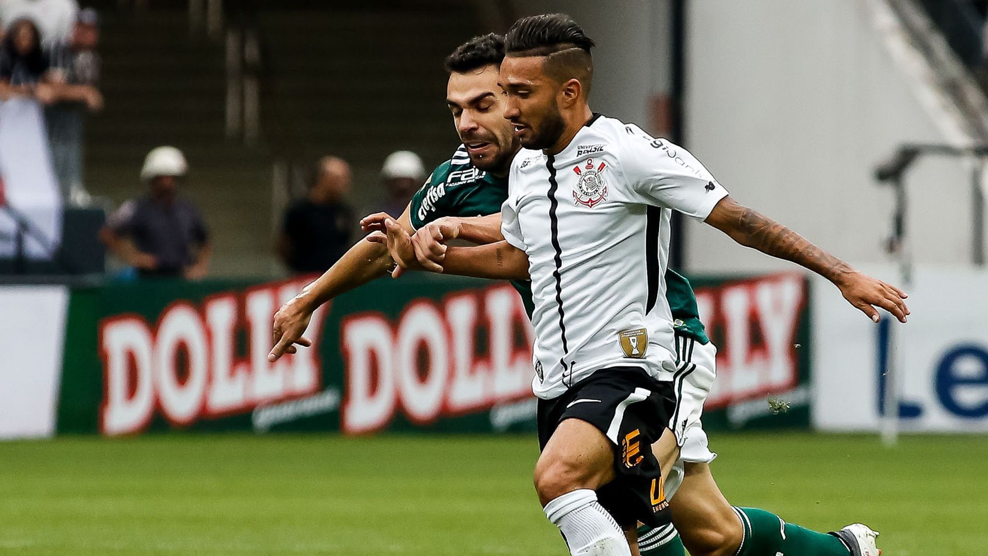 Bruno Henrique Clayson Corinthians Palmeiras 31032018 Paulista Final