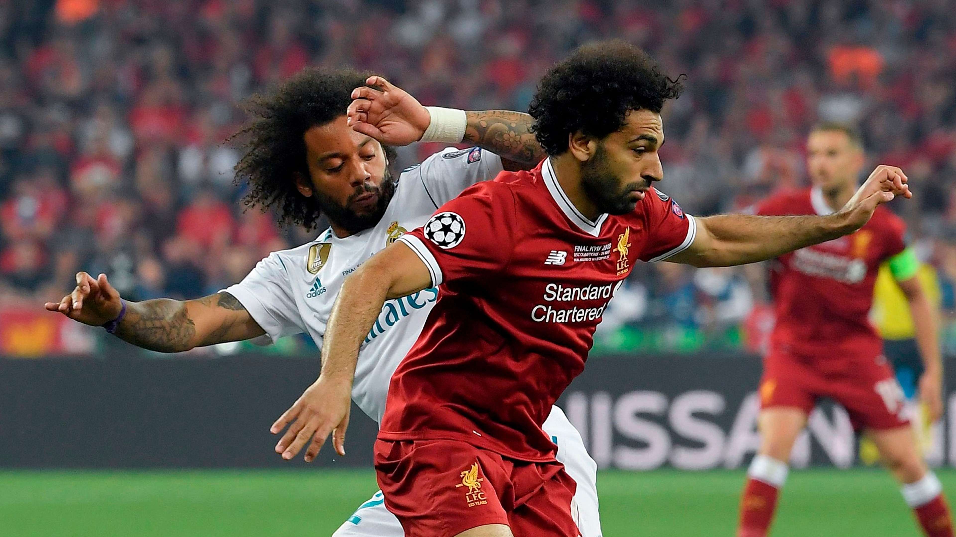 Marcelo Mohamed Salah Real Madrid Liverpool Champions League final 260518