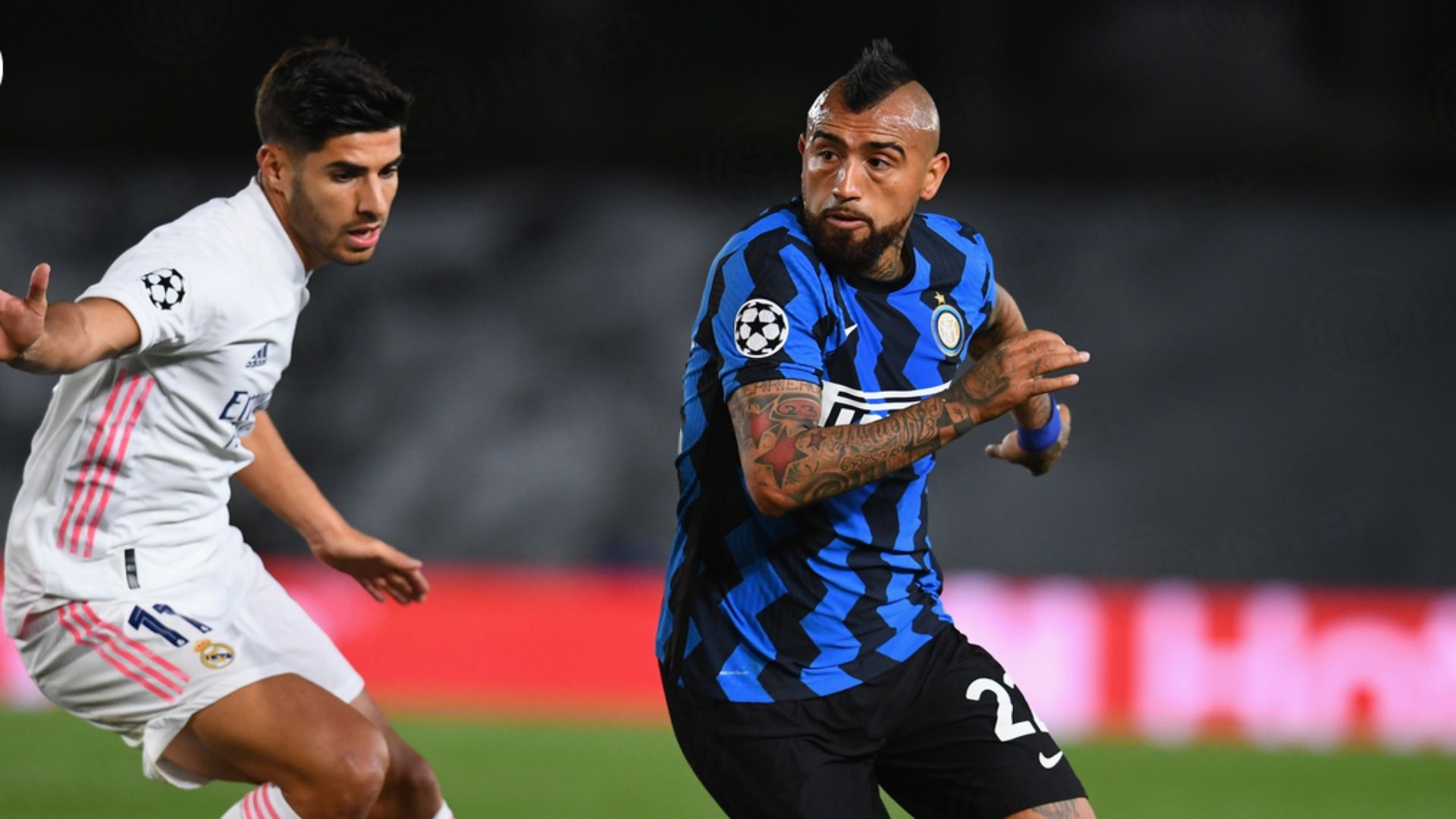 Inter Real Madrid Asensio Arturo Vidal