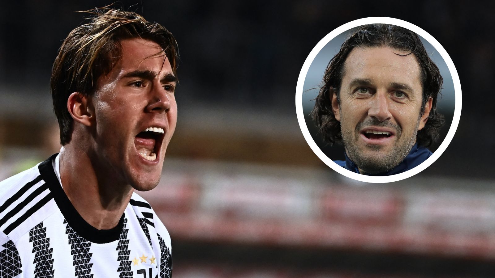 Dusan Vlahovic, Luca Toni GFX