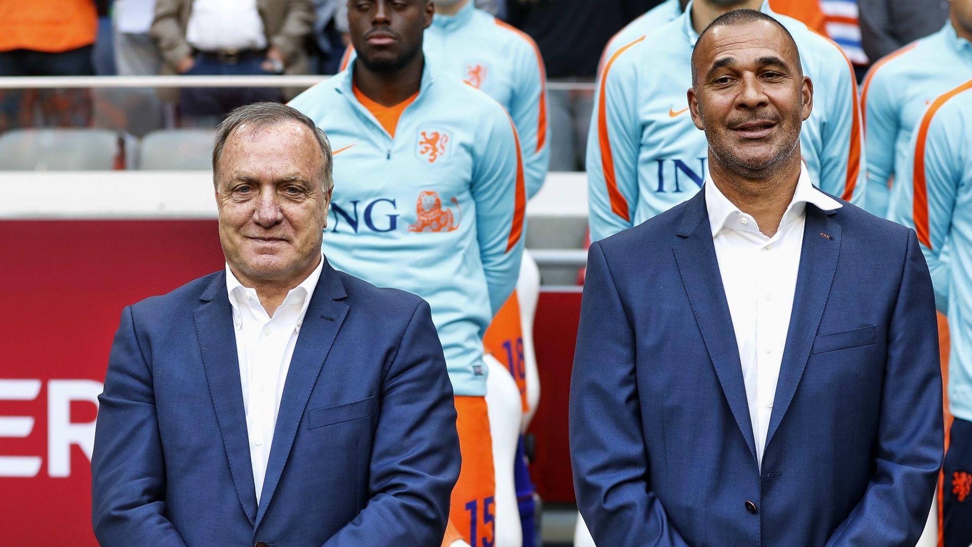 Dick Advocaat, Ruud Gullit, Netherlands - Bulgaria, 09032017