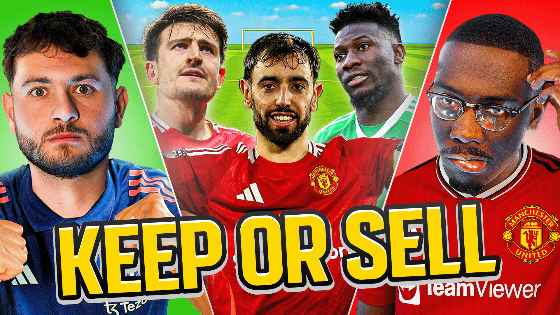 VIDEO: Ollie Watkins & Jonathan Tah IN at Man Utd as GOAL's Front Three propose Ruben Amorim sells SIX of his starting XI to help fix struggling Red Devils | Goal.com UK